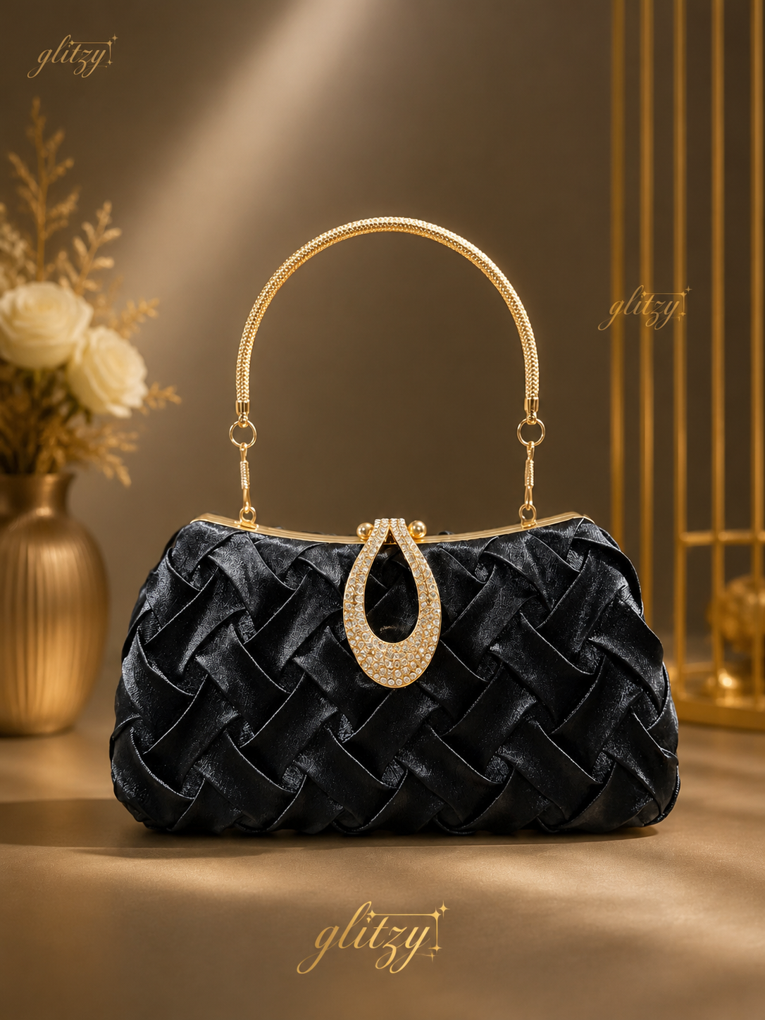 Beautiful and fashionable bridesmaid party clutch