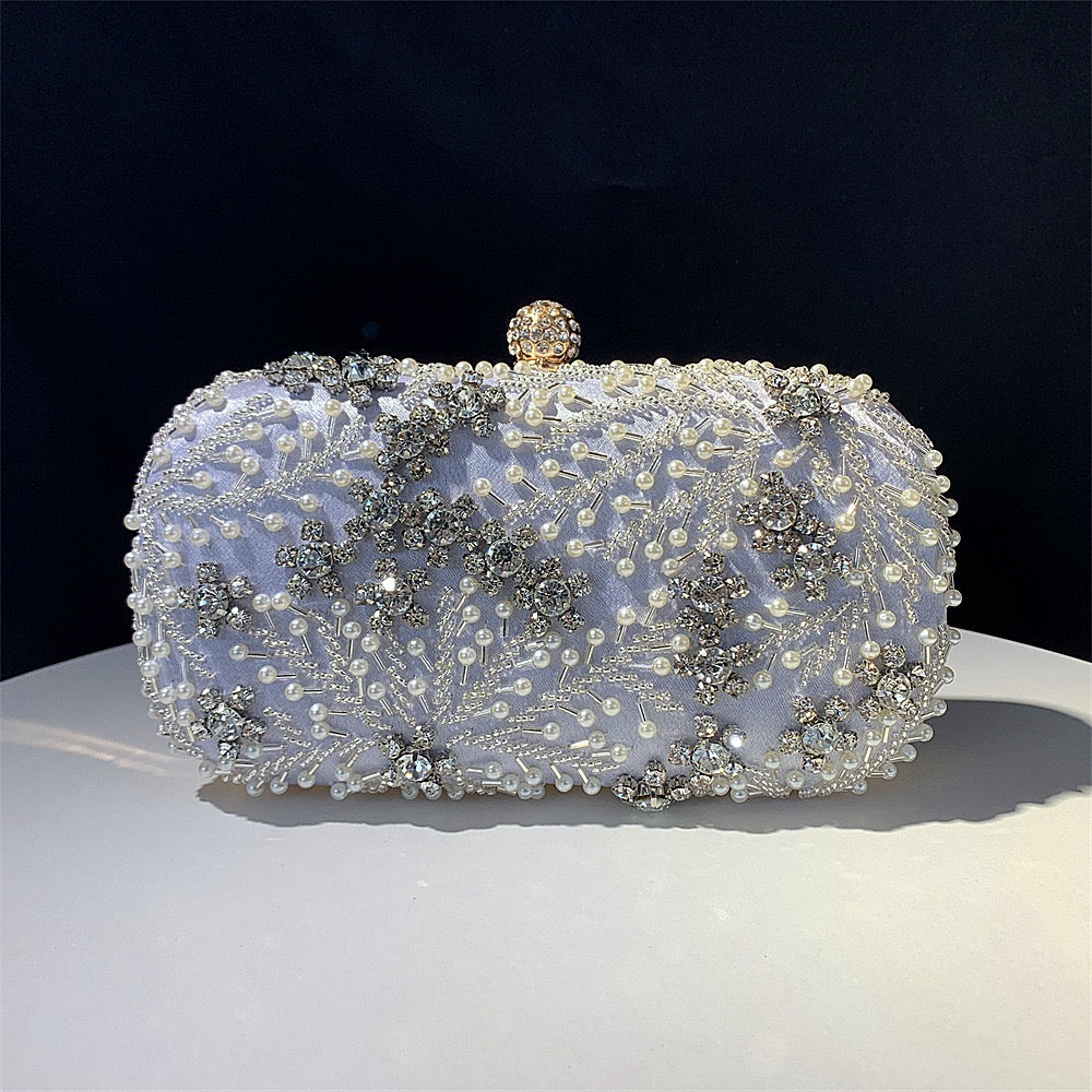 Handcrafted beautiful gorgeous looking party hand purse for wedding dinner dates | Glitzy