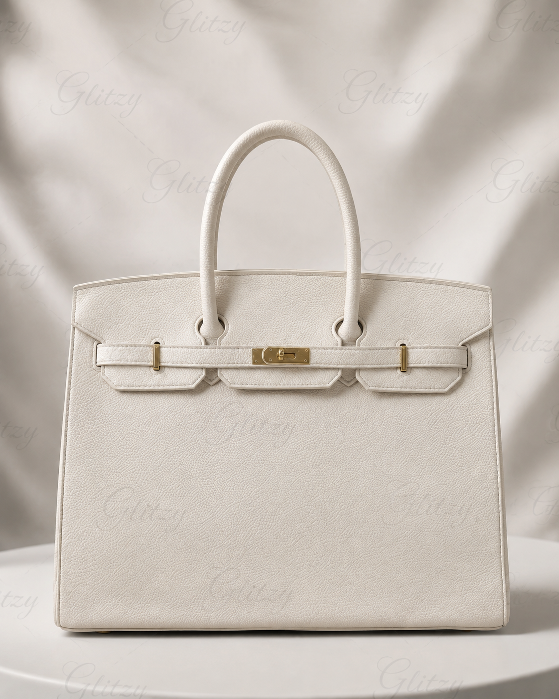 Luxury Leather Birkin Style Tote Bag for Women – Designer Handbag BD