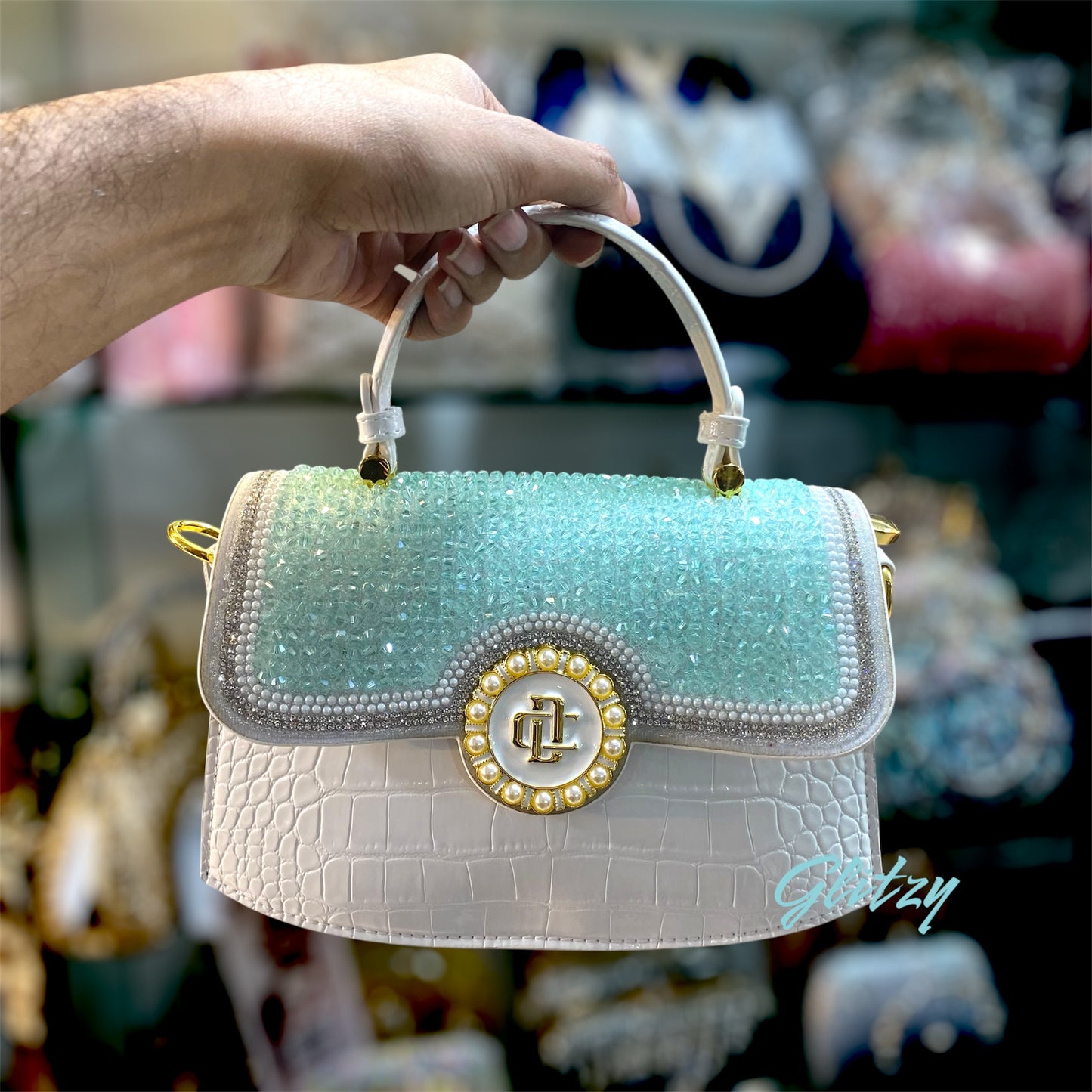 Trendy stylish handbag