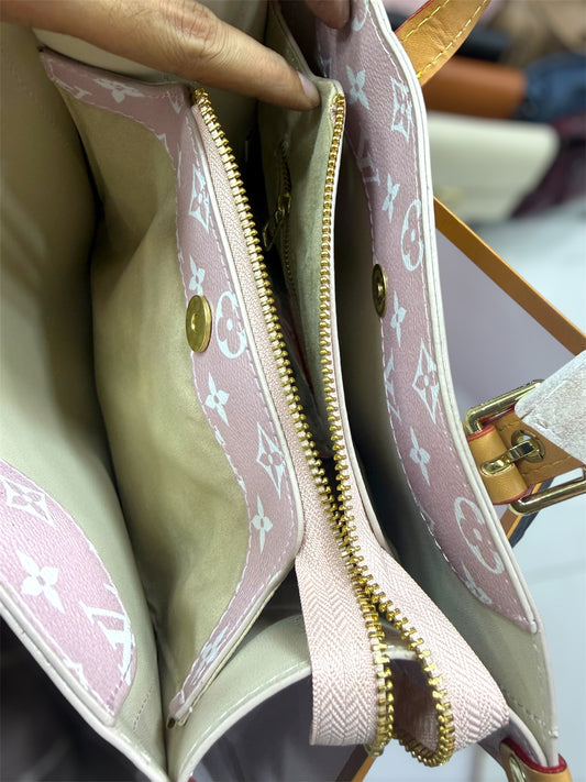 Premium luxury design handbag with box packaging