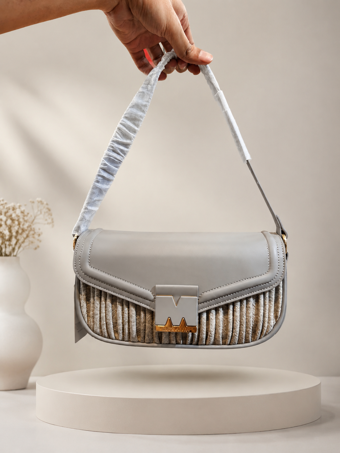 MISS ALITA fashion shoulder sling bag with extra long belt for crossbody carry | Glitzy