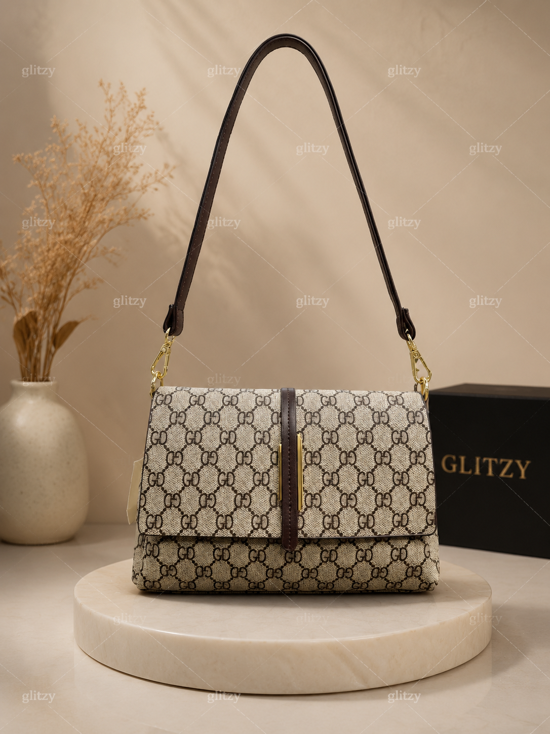 Beautiful printed imported shoulder sling bag available for regular use | glitzy G