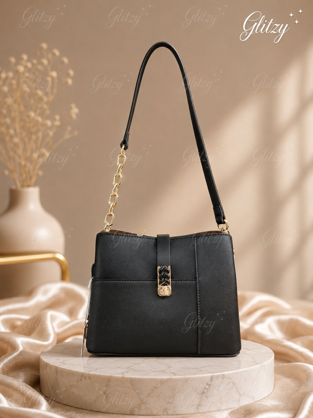 VOGUE AND CLASSIC exclusive shoulder Sling Bag | black