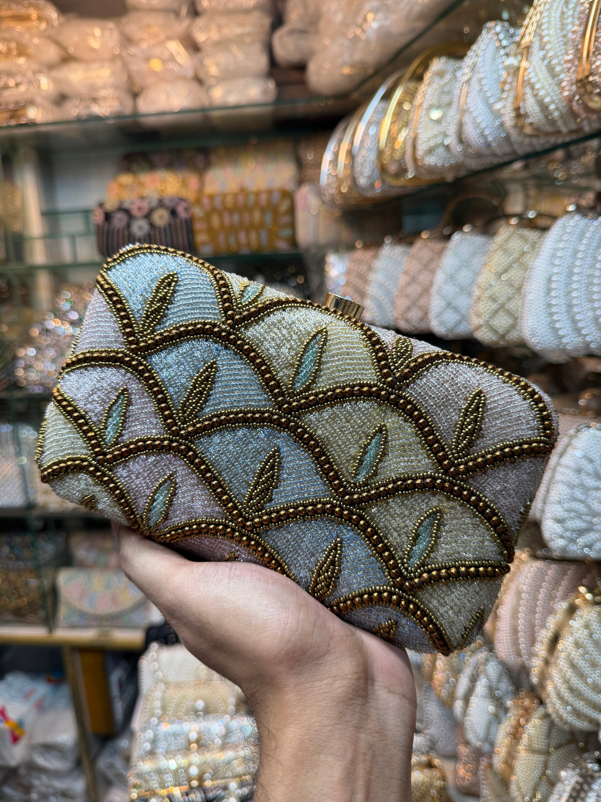 Indian joypuri gorgeous party clutch