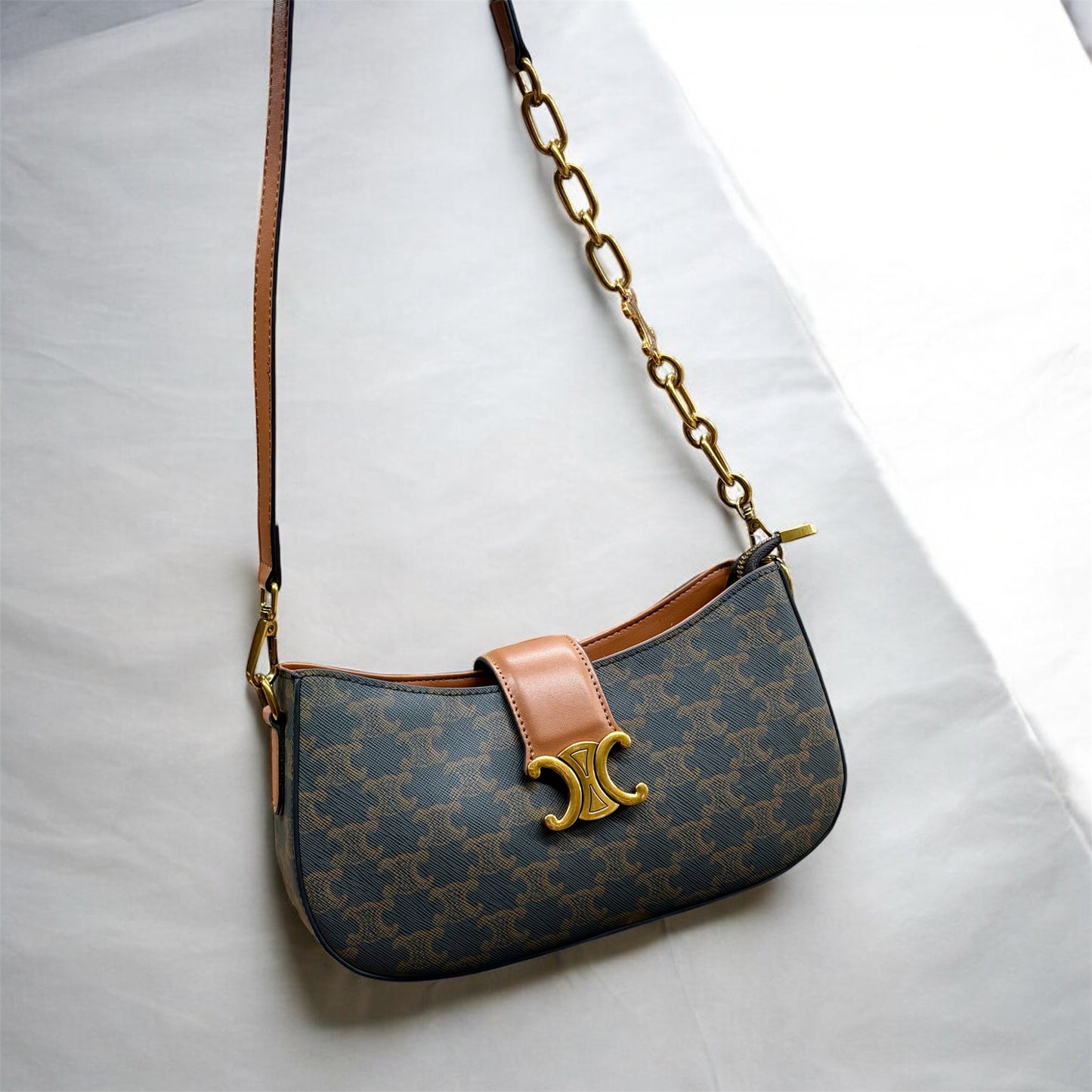 Fashionable luxury design shoulder sling bag