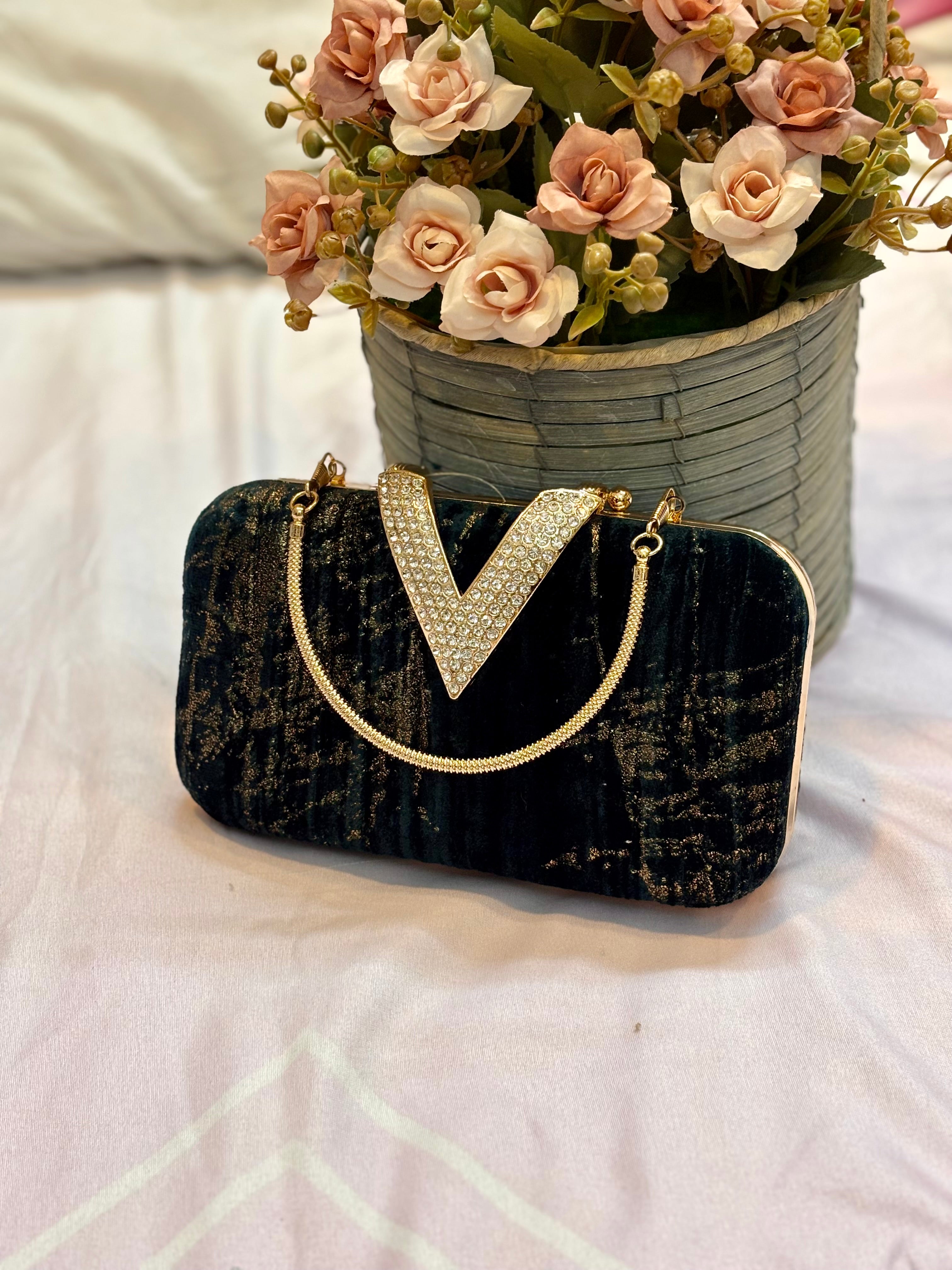 Beautiful Velvet finish gorgeous party bag