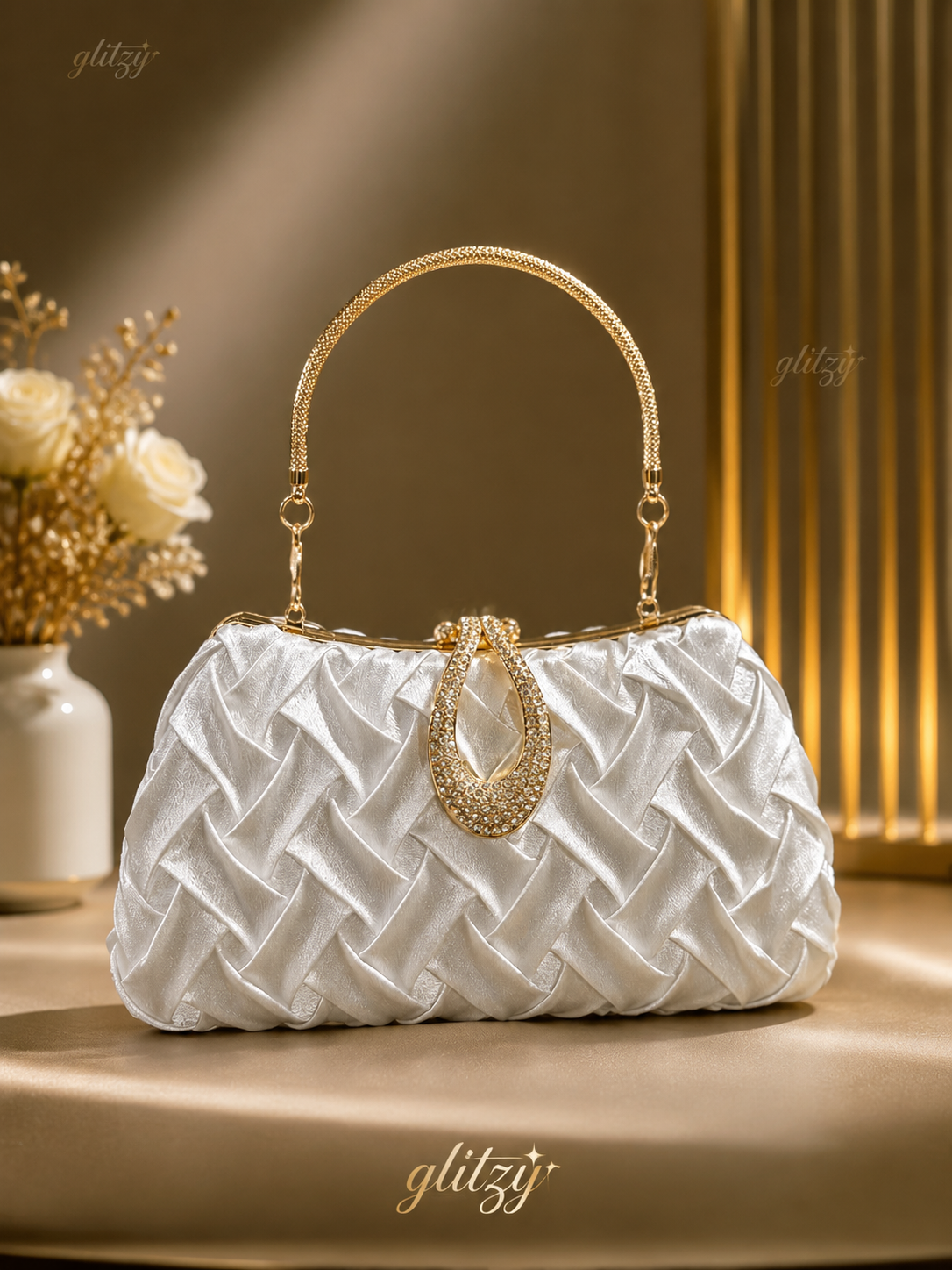 Beautiful and fashionable bridesmaid party clutch
