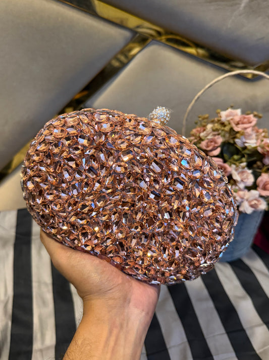 All over stone gorgeous party clutch- premium version