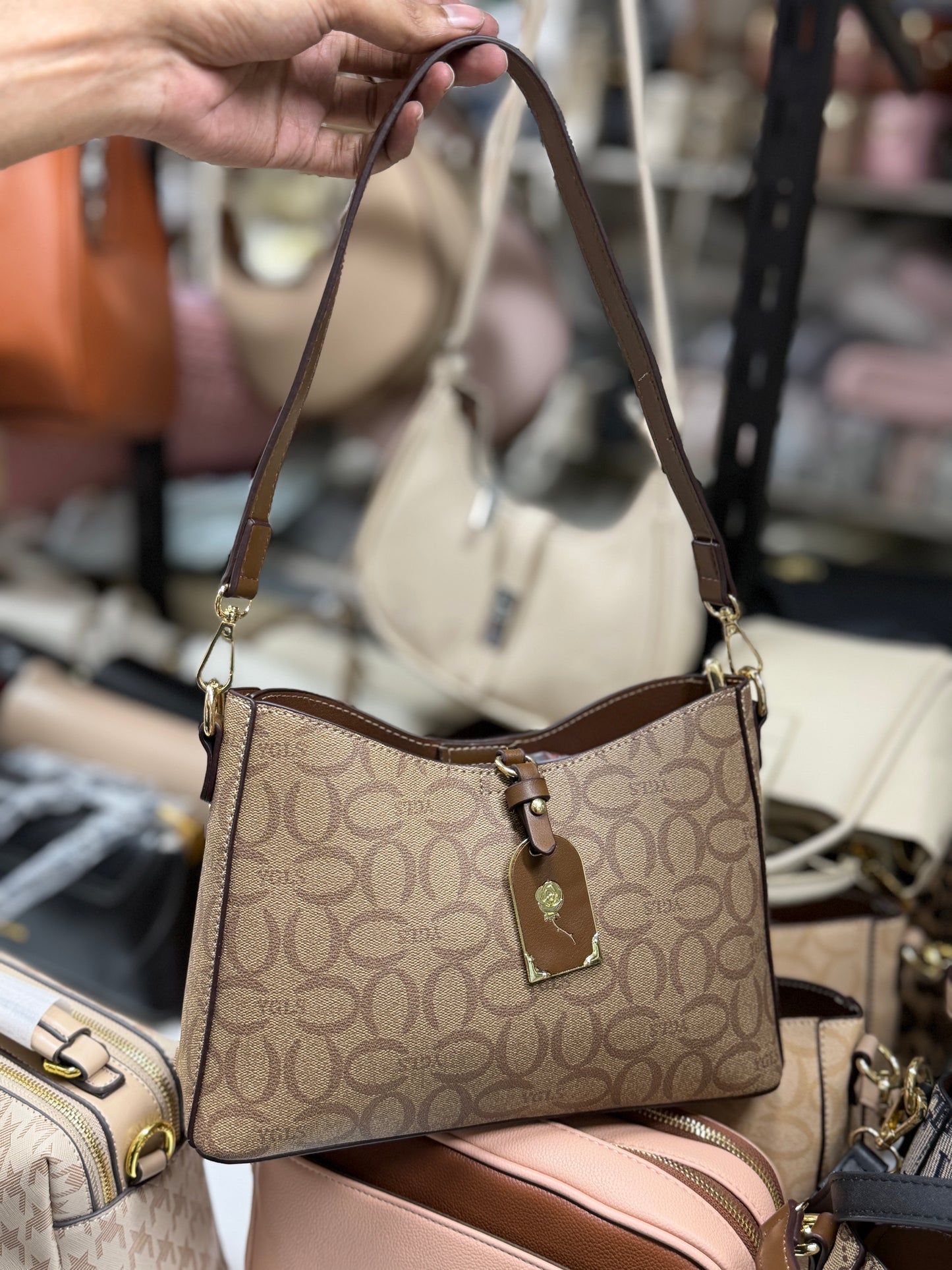 Fashion premium quality beautiful printed shoulder sling bag