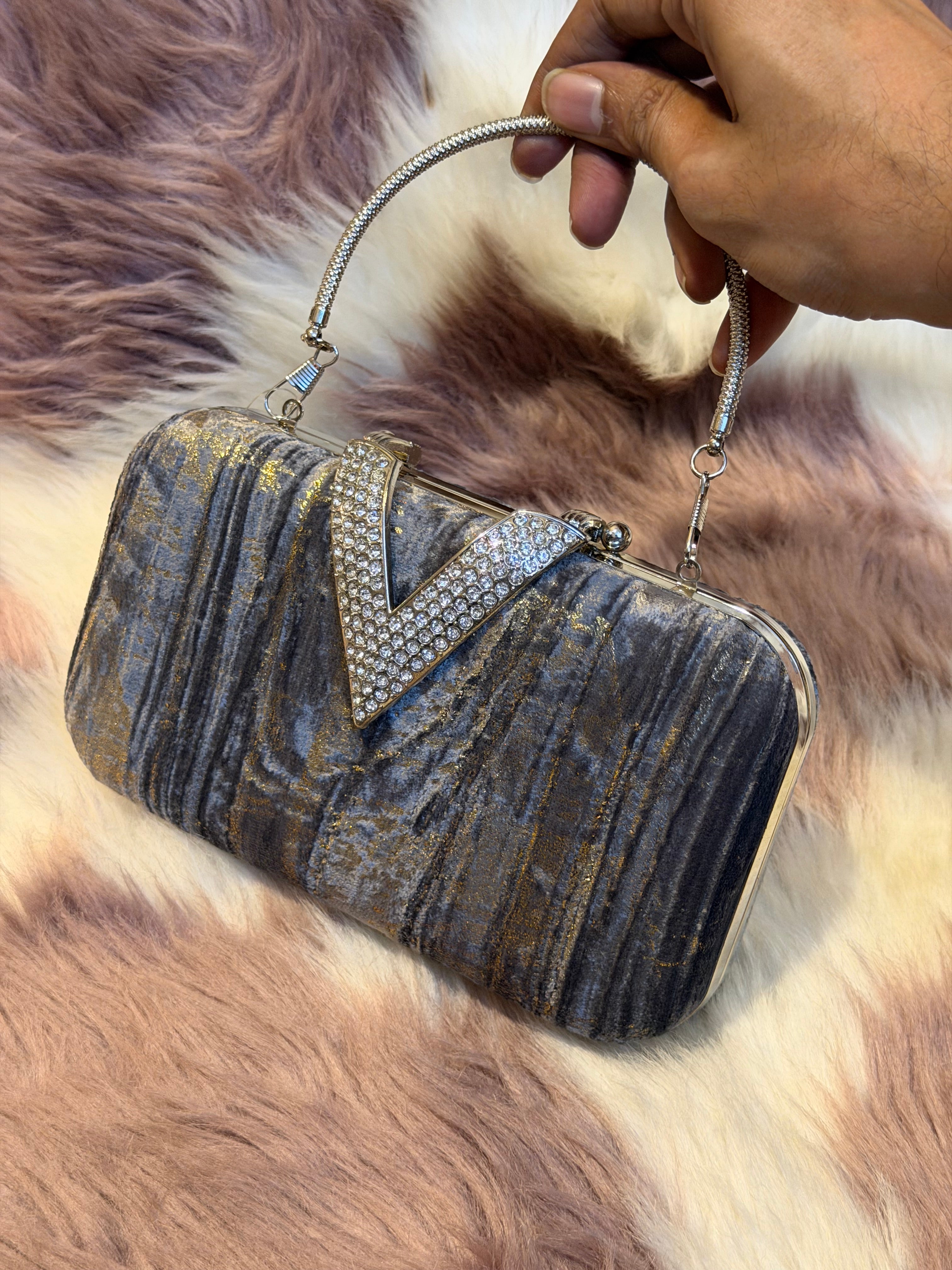 Beautiful Velvet finish gorgeous party bag