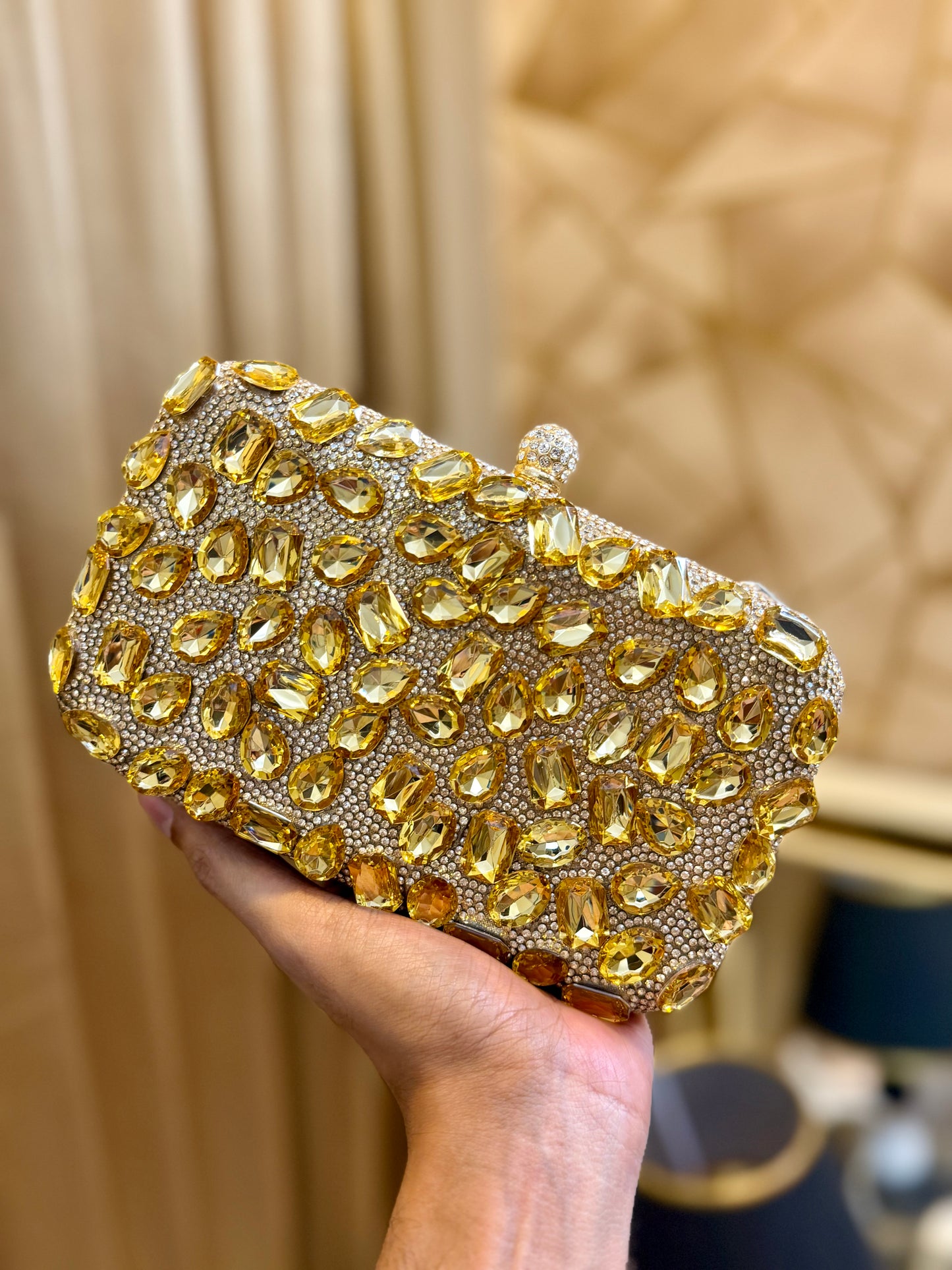 Gorgeous bridal party clutch