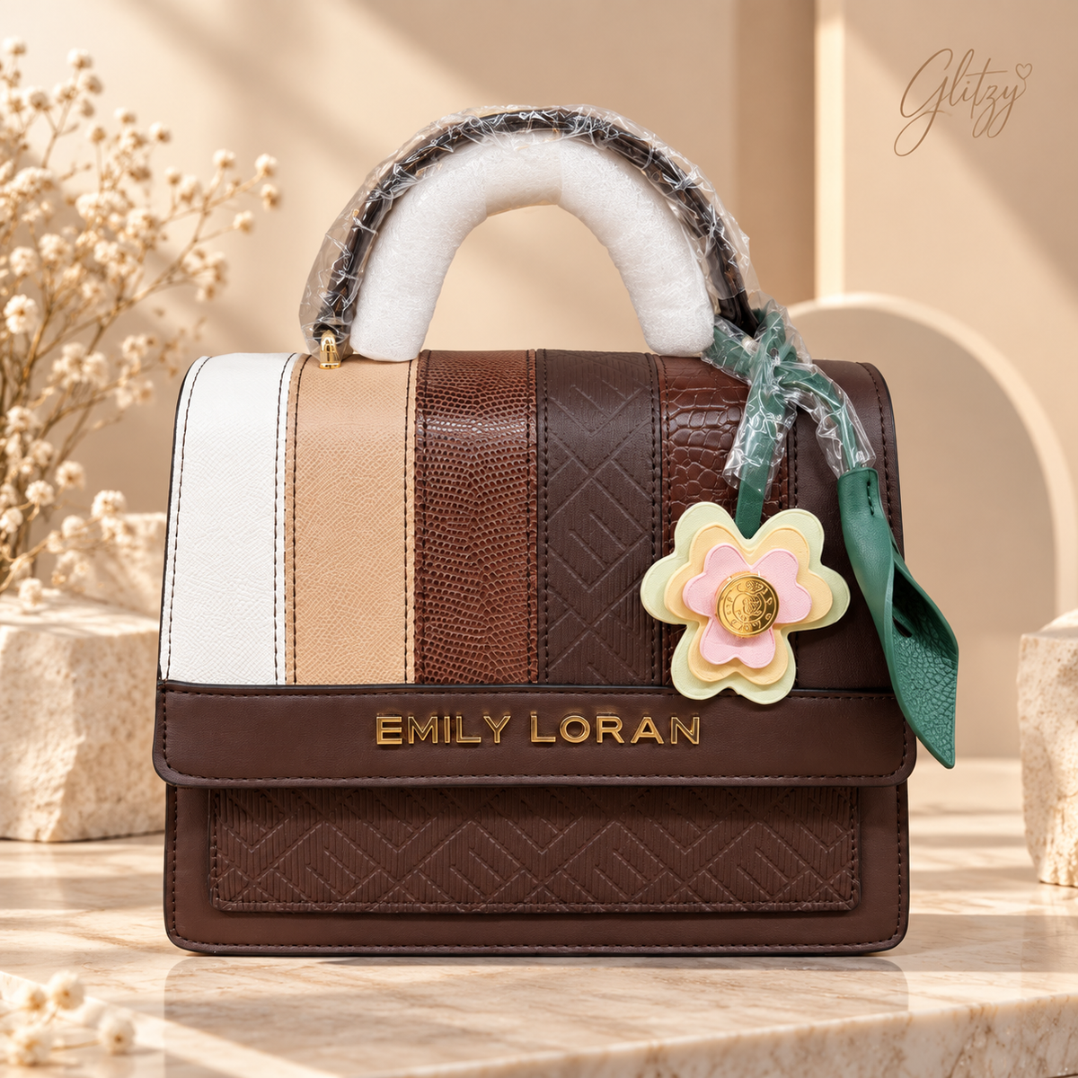 Emily Loran beautiful trendy handbag | Glitzy