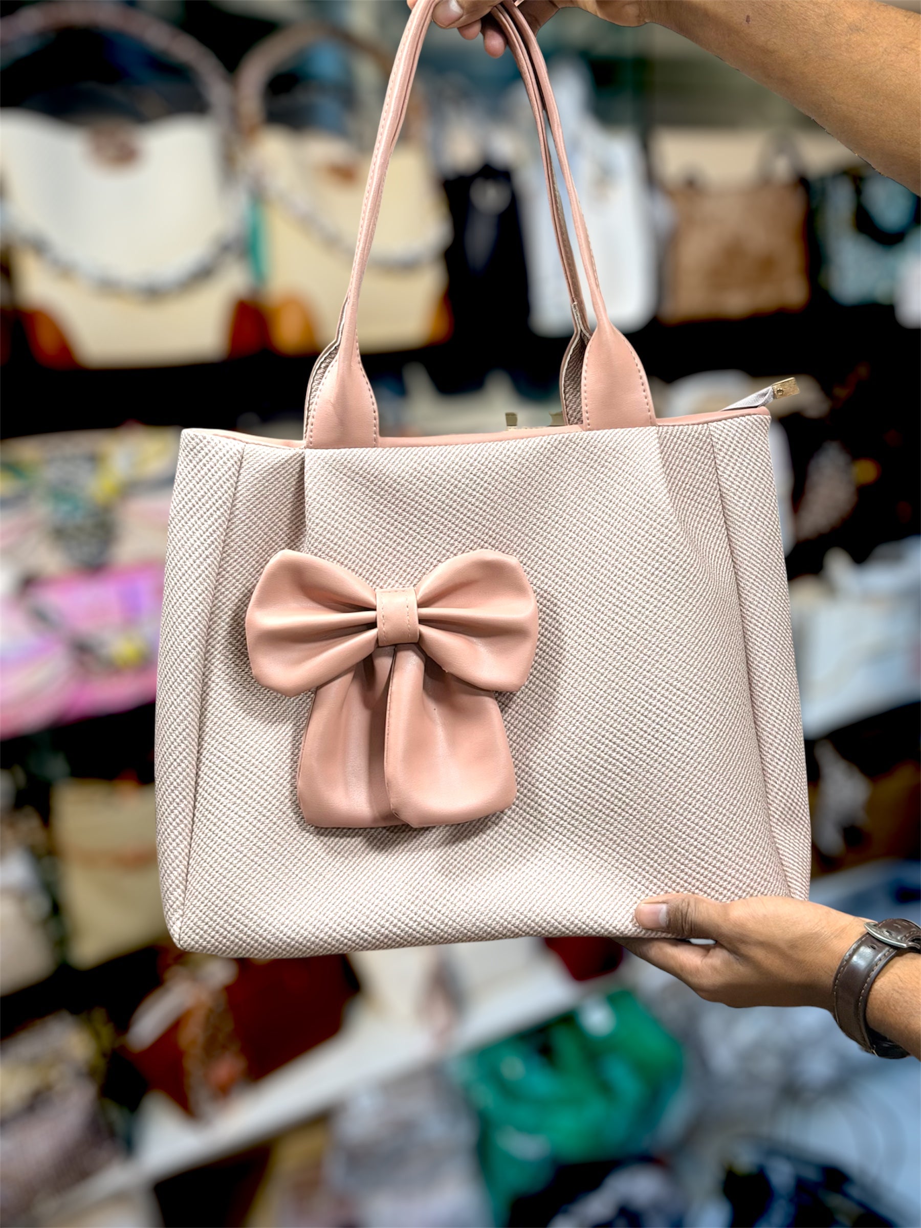 Beautiful cute pookie tote bag for college and regular use