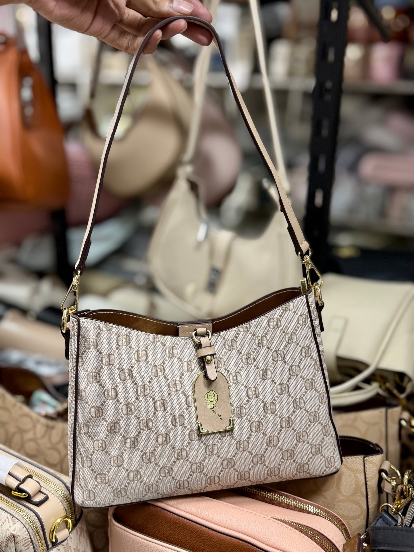 Fashion premium quality beautiful printed shoulder sling bag
