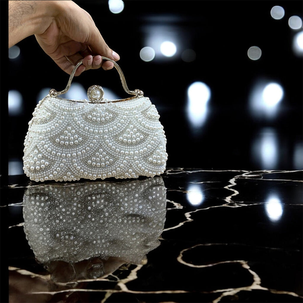 Pearl design party purse party bag