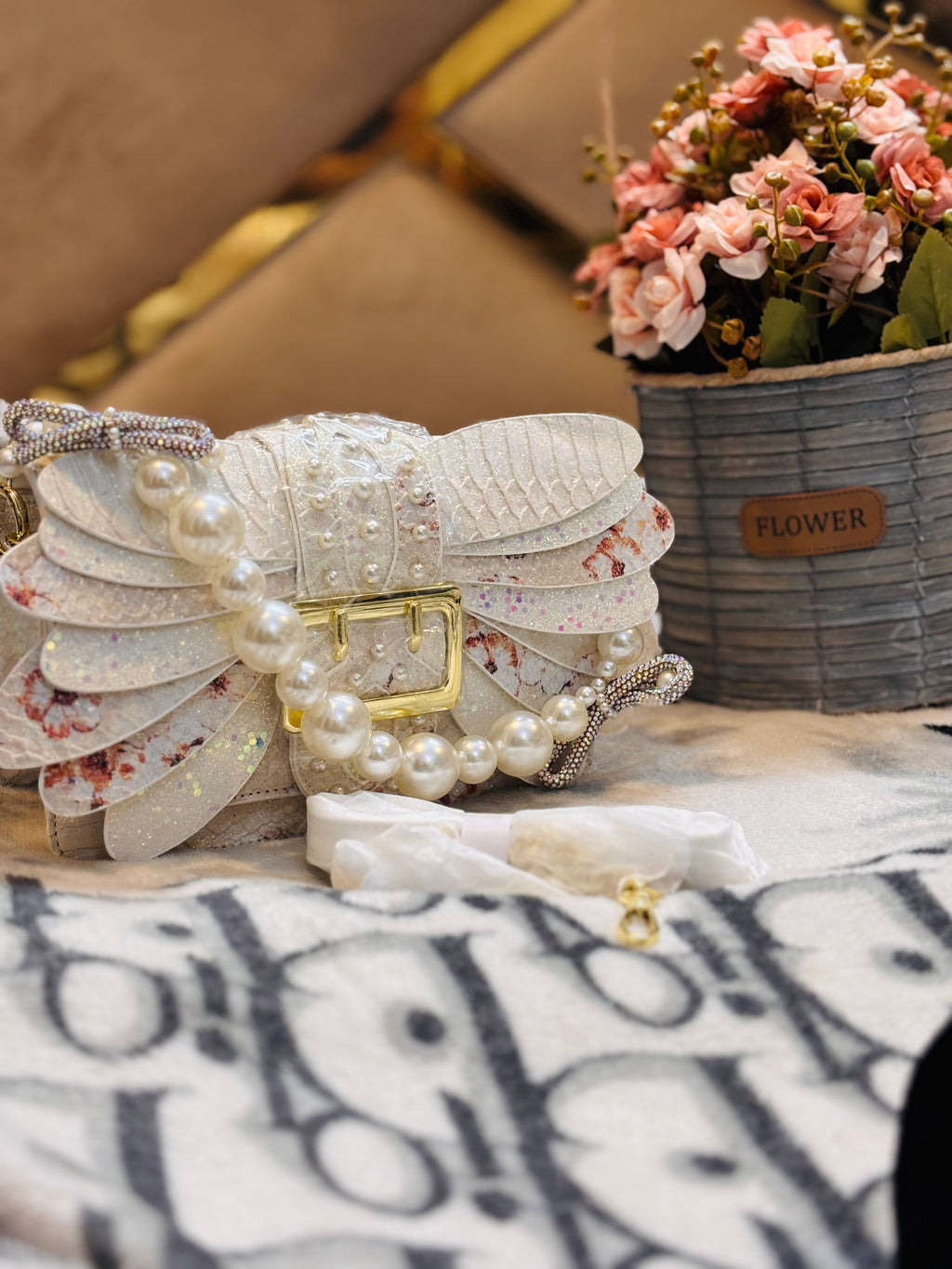 Beautiful Trendy butterfly fancy bag