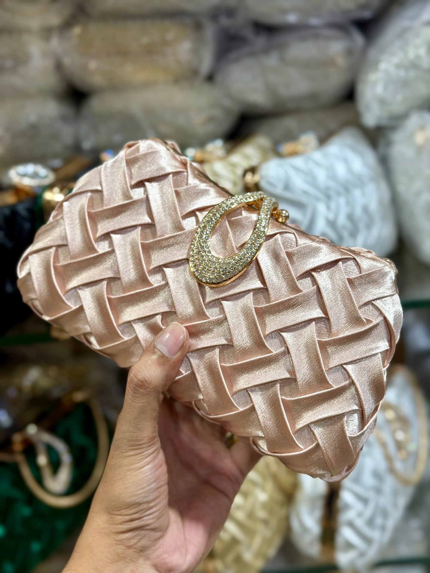 Stylish and fashionable bridesmaid party clutch