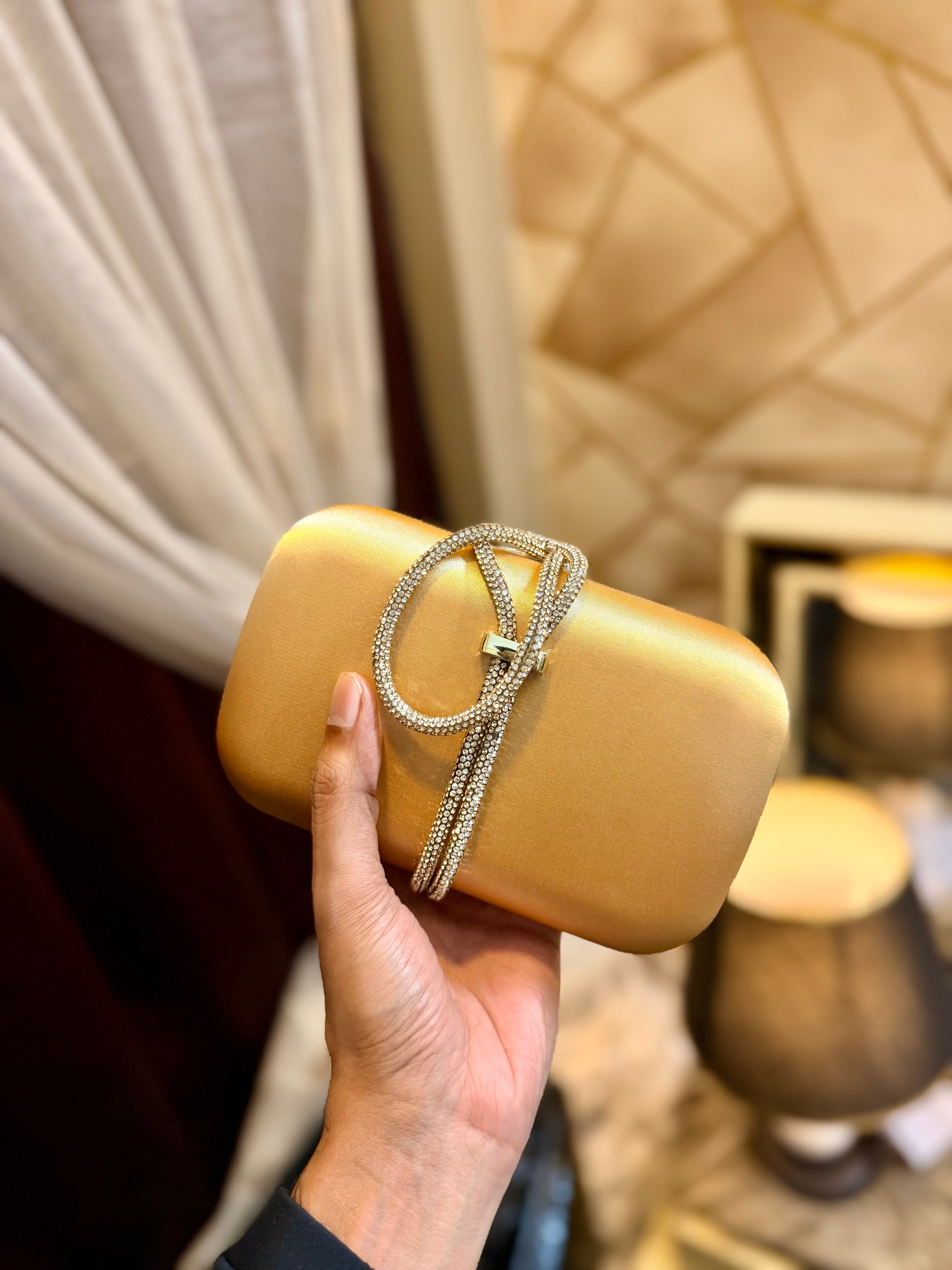 Exclusive unique design classy evening clutch