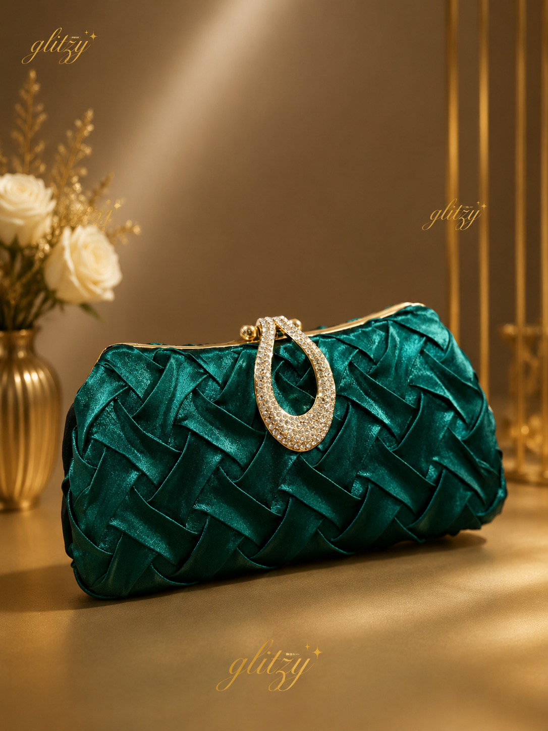 Beautiful and fashionable bridesmaid party clutch