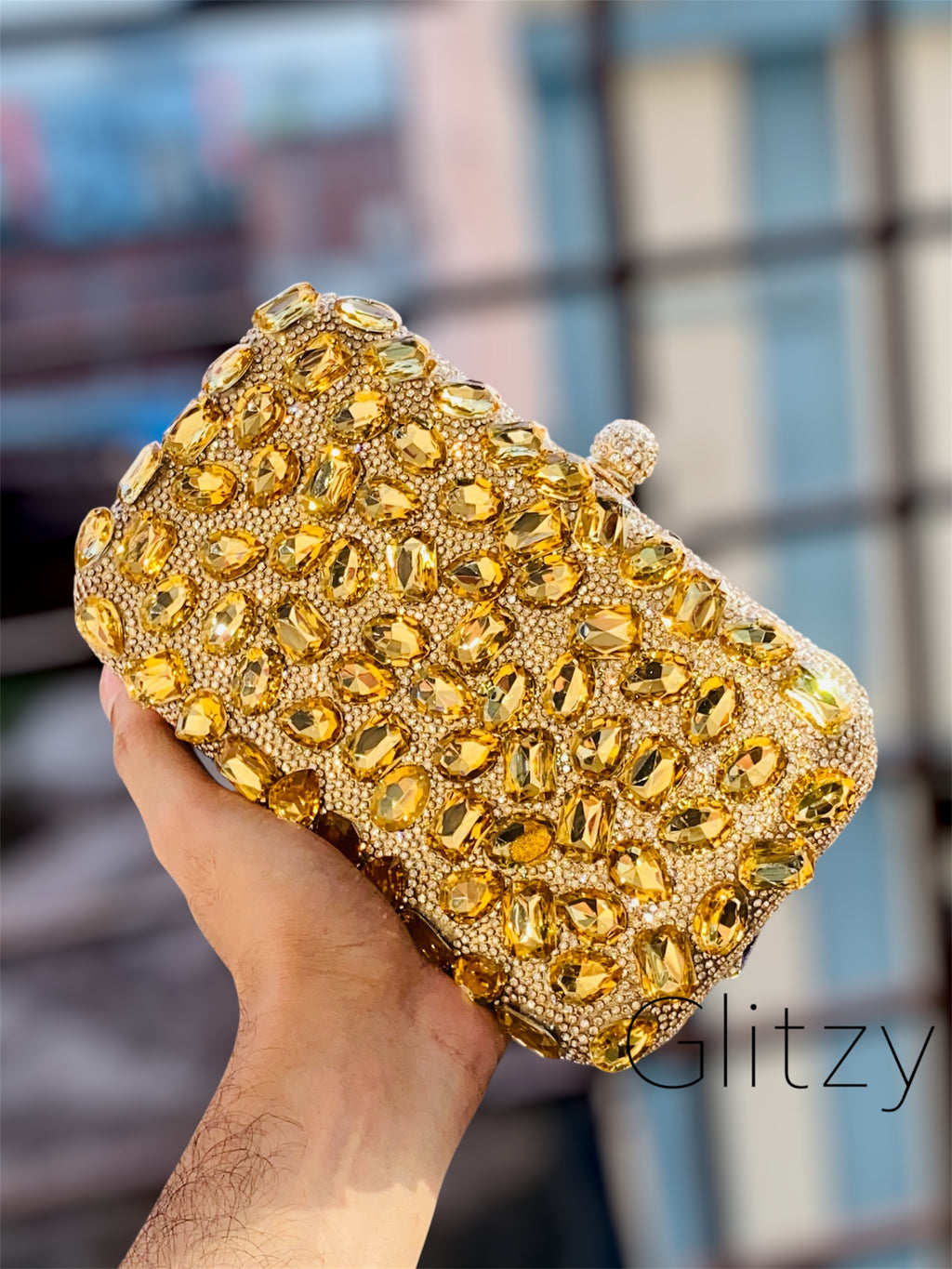 Gorgeous bridal party clutch