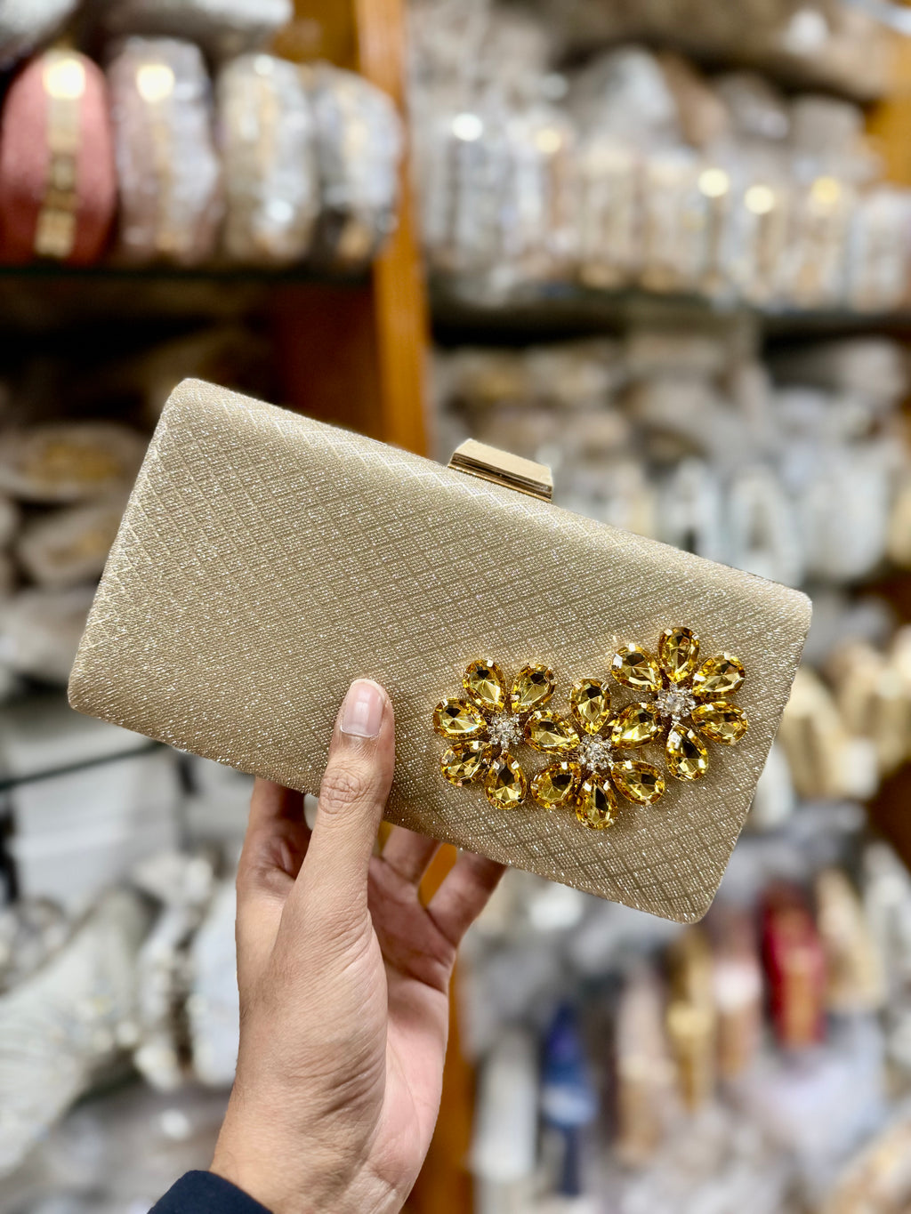 Imported fashionable party clutch