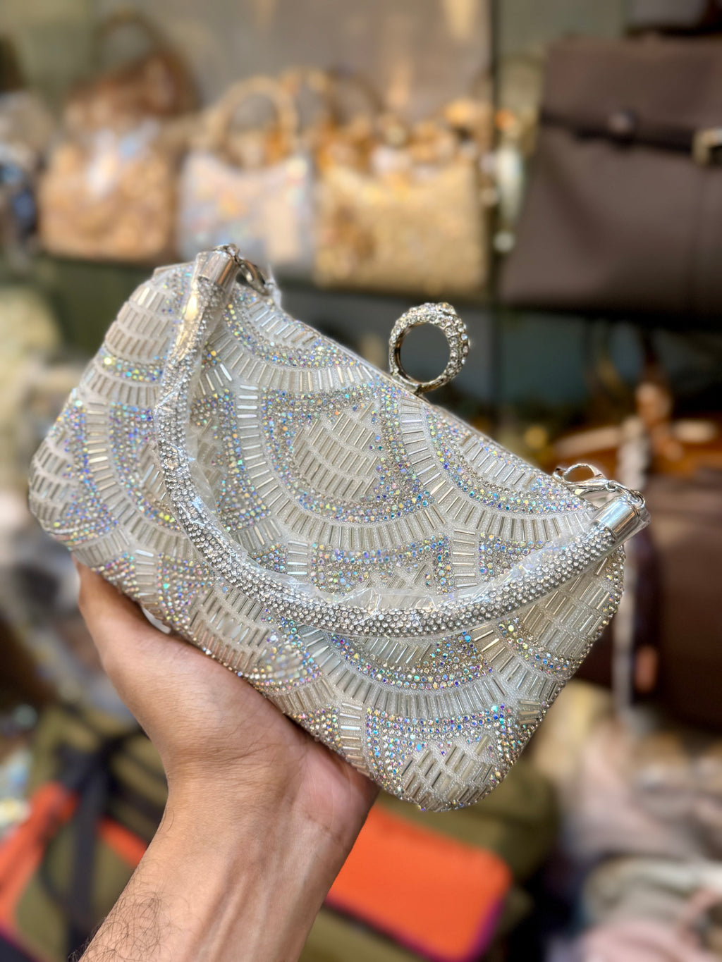 Exclusive beautiful looking gorgeous party purse