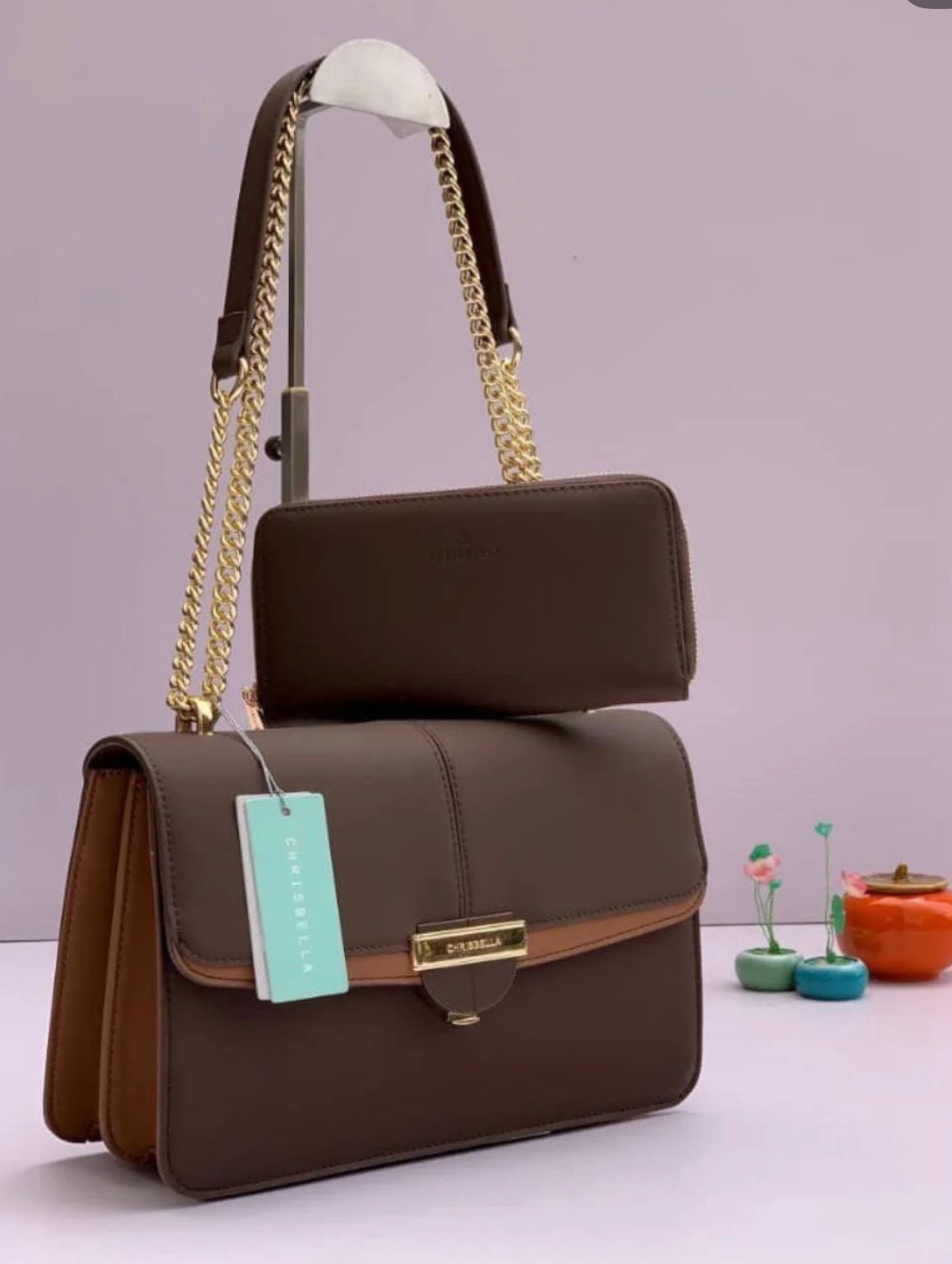 Authentic Premium CHRISBELLA sling Bags with wallet