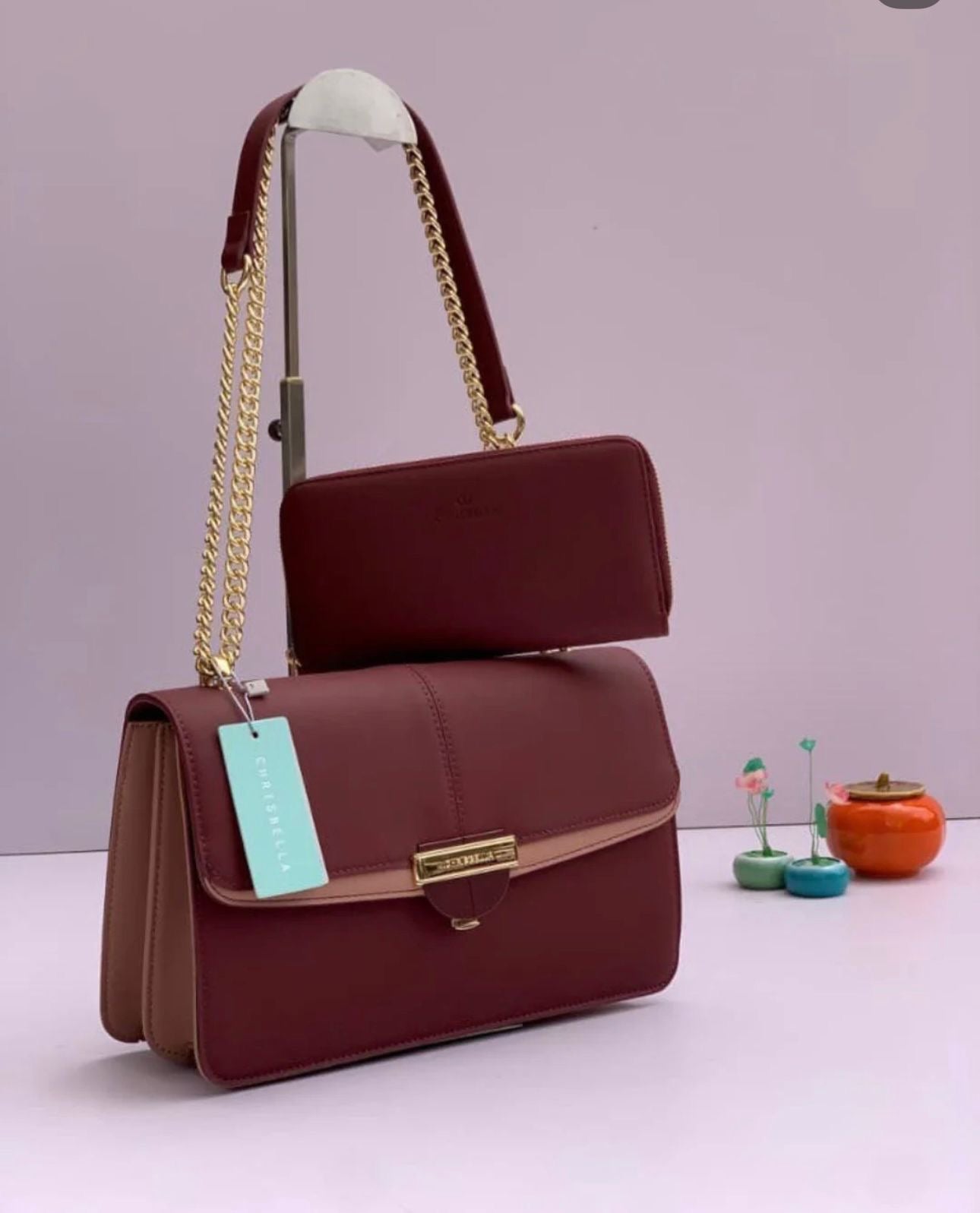 Authentic Premium CHRISBELLA sling Bags with wallet