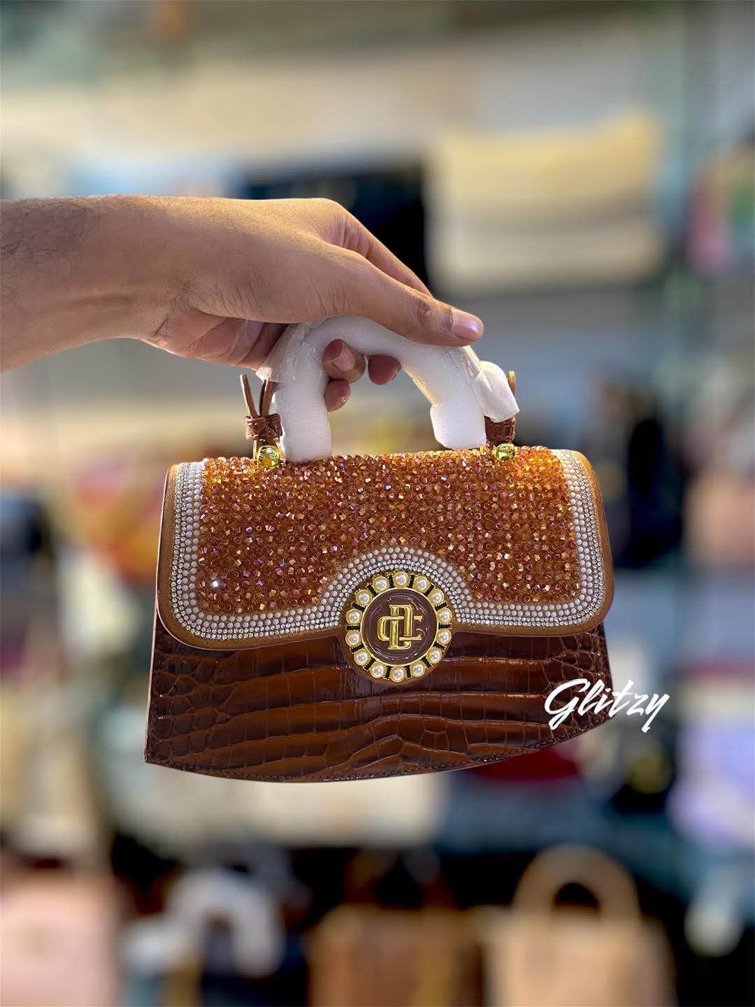 Trendy stylish handbag