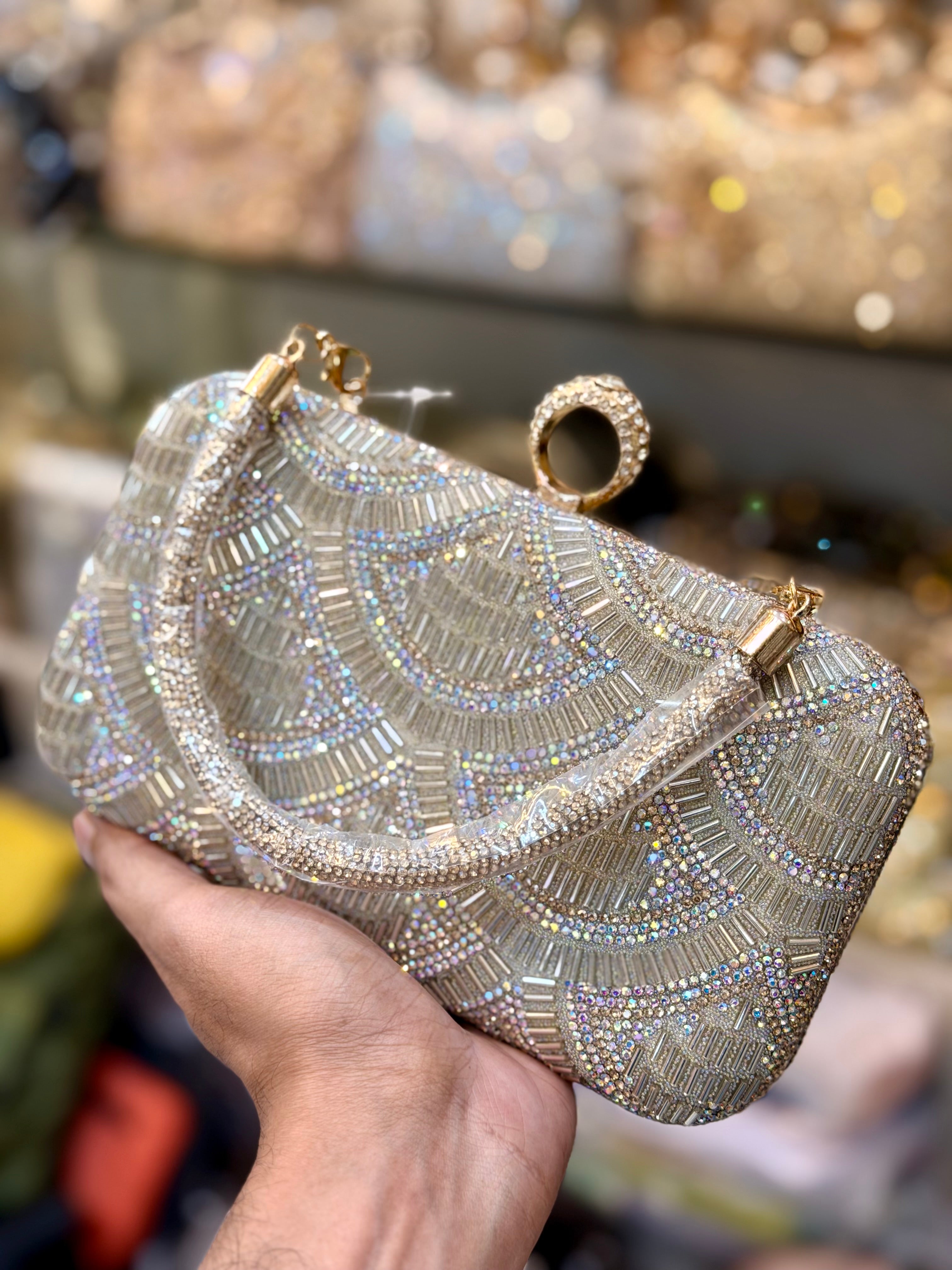 Exclusive beautiful looking gorgeous party purse