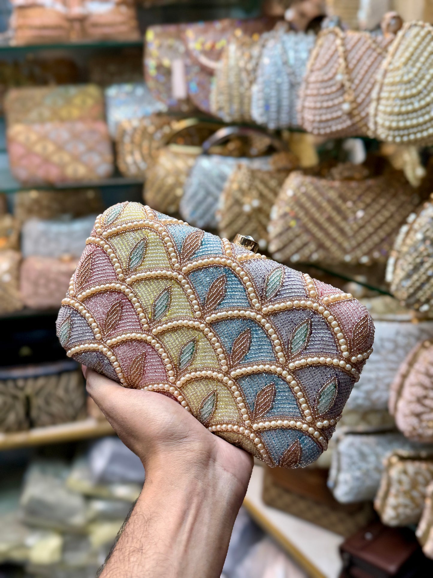 Indian joypuri gorgeous party clutch
