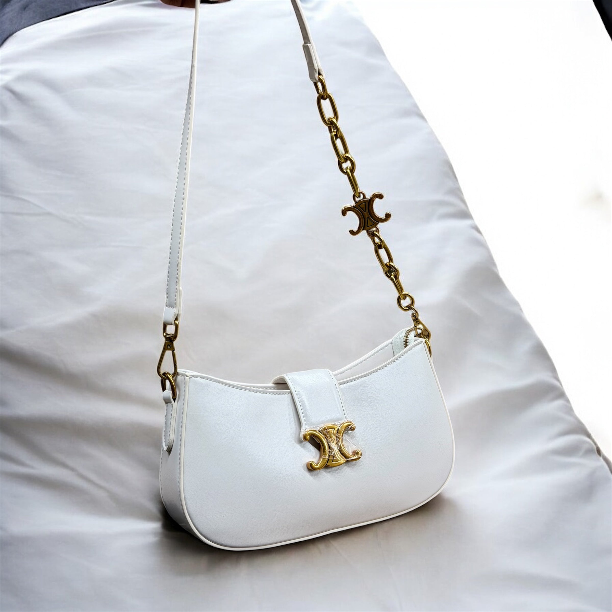 Fashionable luxury design shoulder sling bag