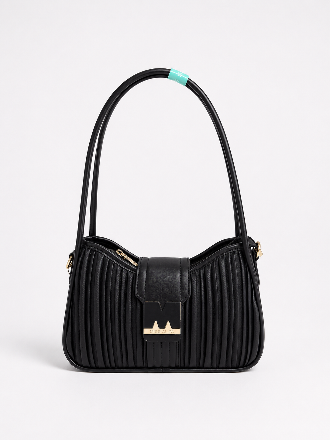 MISS ALITA stylish premium shoulder long handle bag with long strap | glitzy