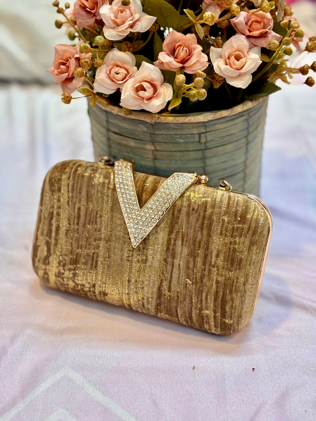 Beautiful Velvet finish gorgeous party bag