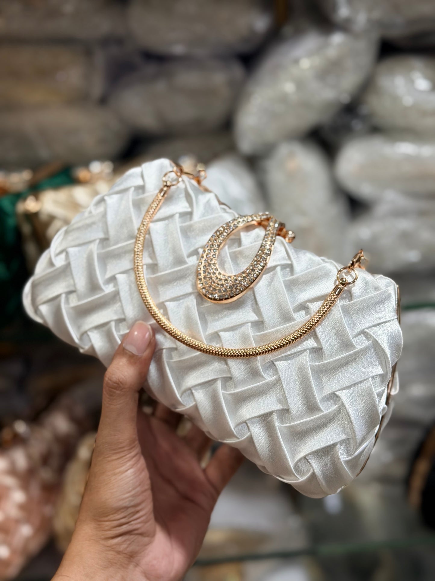 Stylish and fashionable bridesmaid party clutch