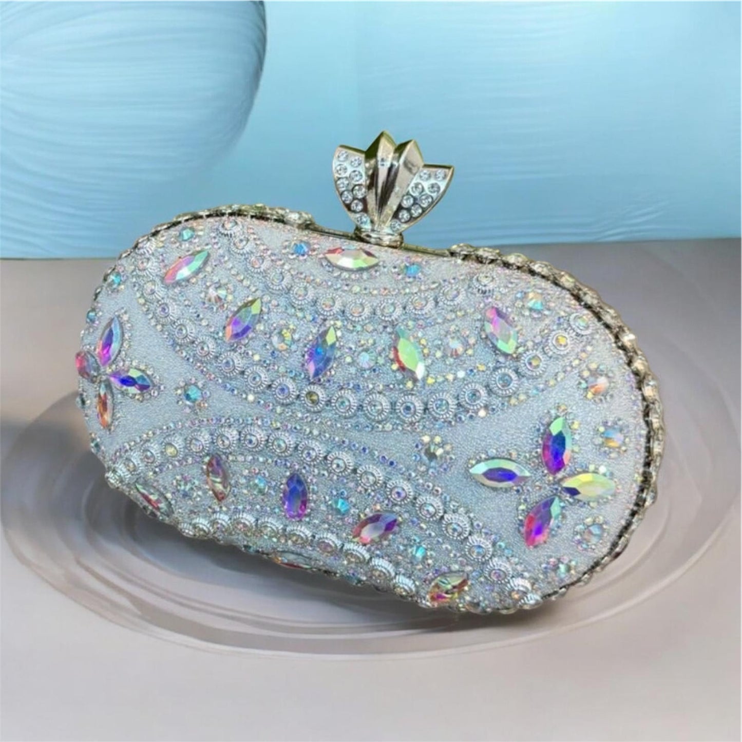 Exclusive bridal fashion mini party clutch