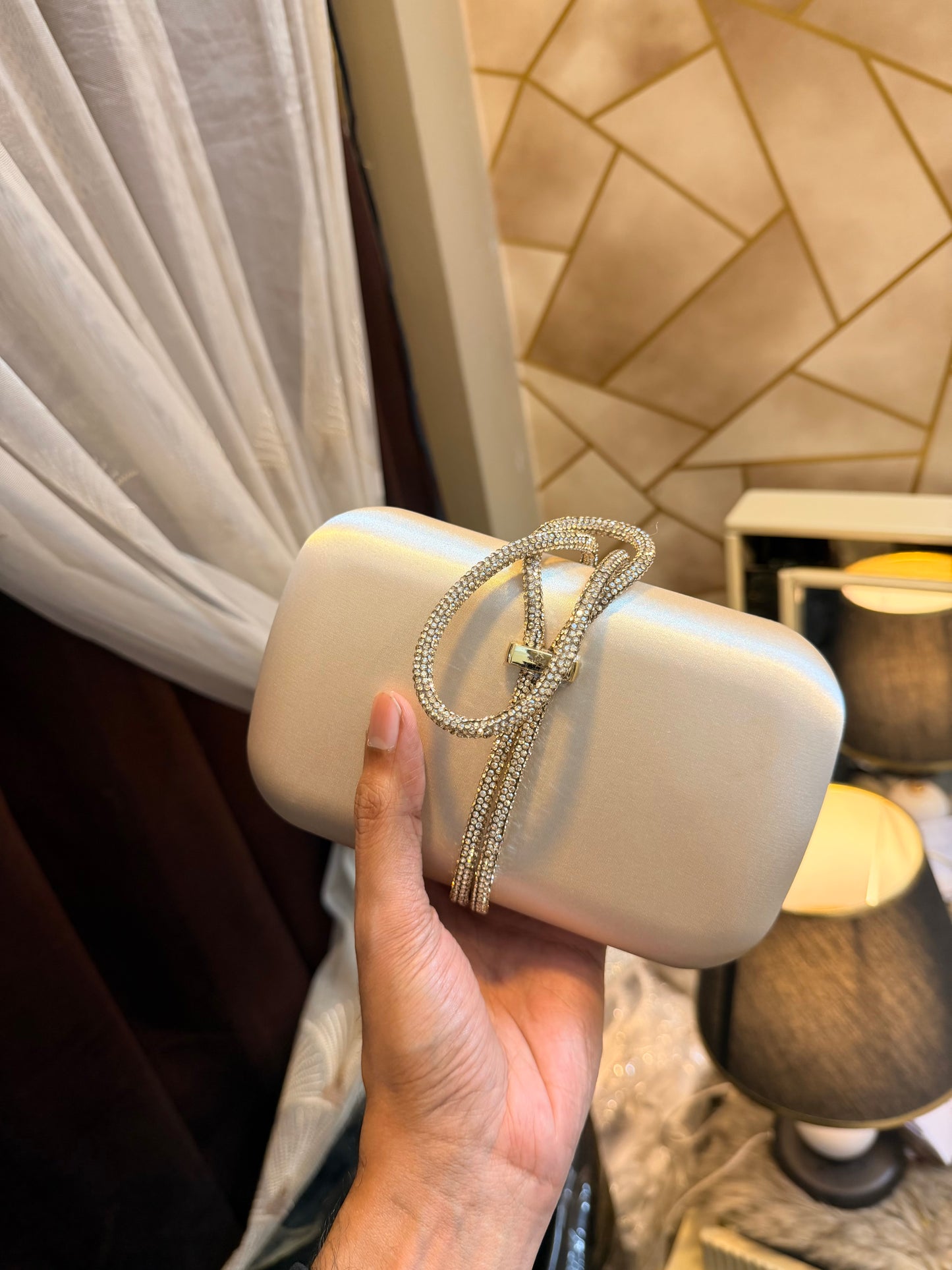 Exclusive unique design classy evening clutch