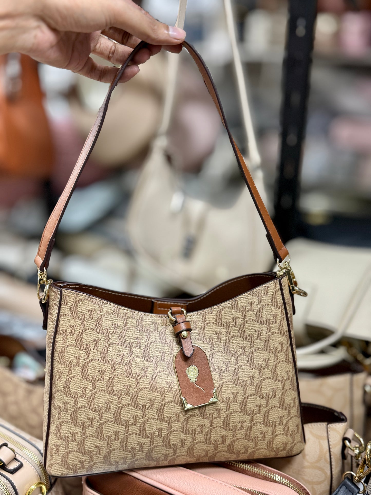 Fashion premium quality beautiful printed shoulder sling bag