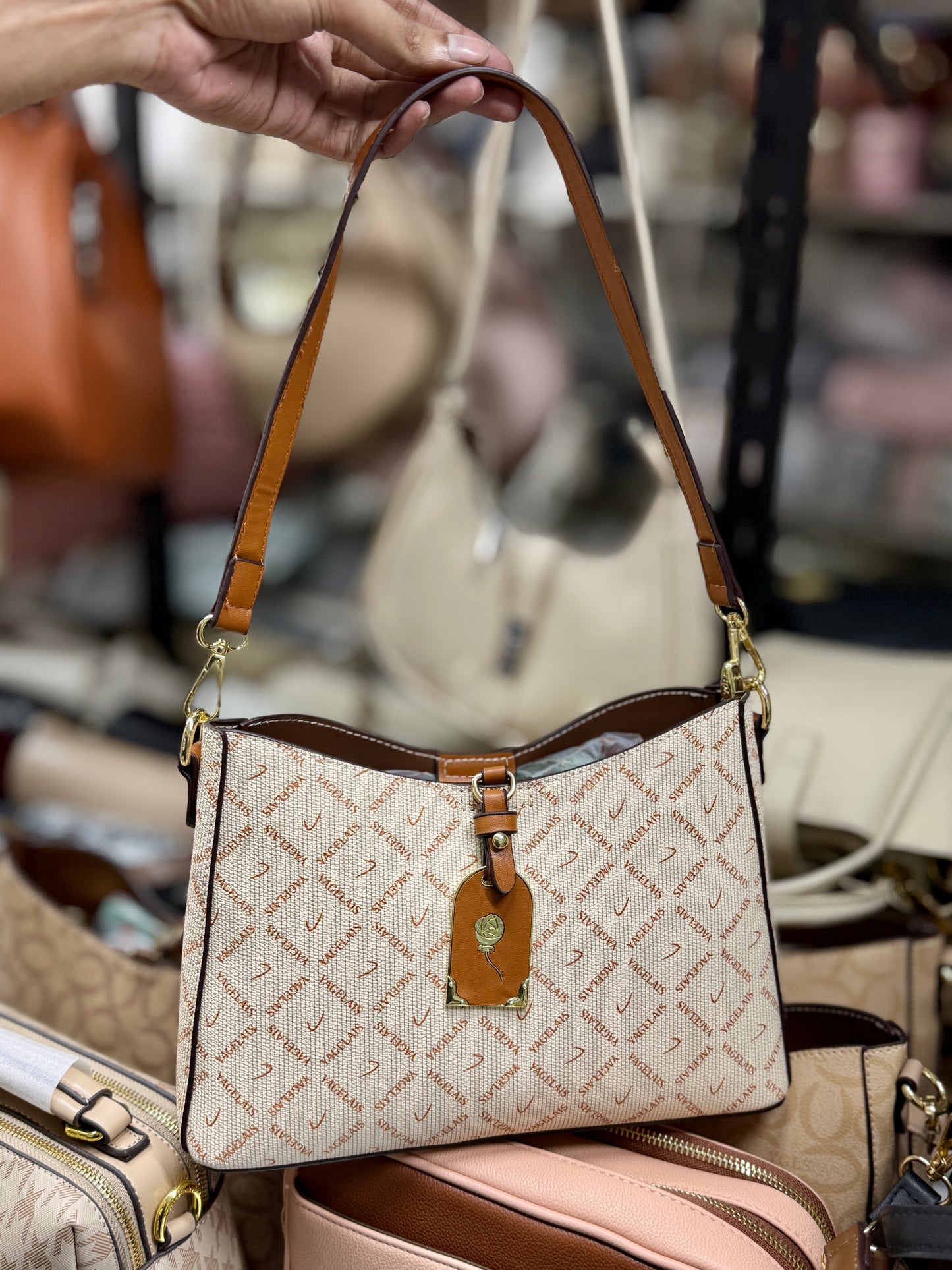 Fashion premium quality beautiful printed shoulder sling bag