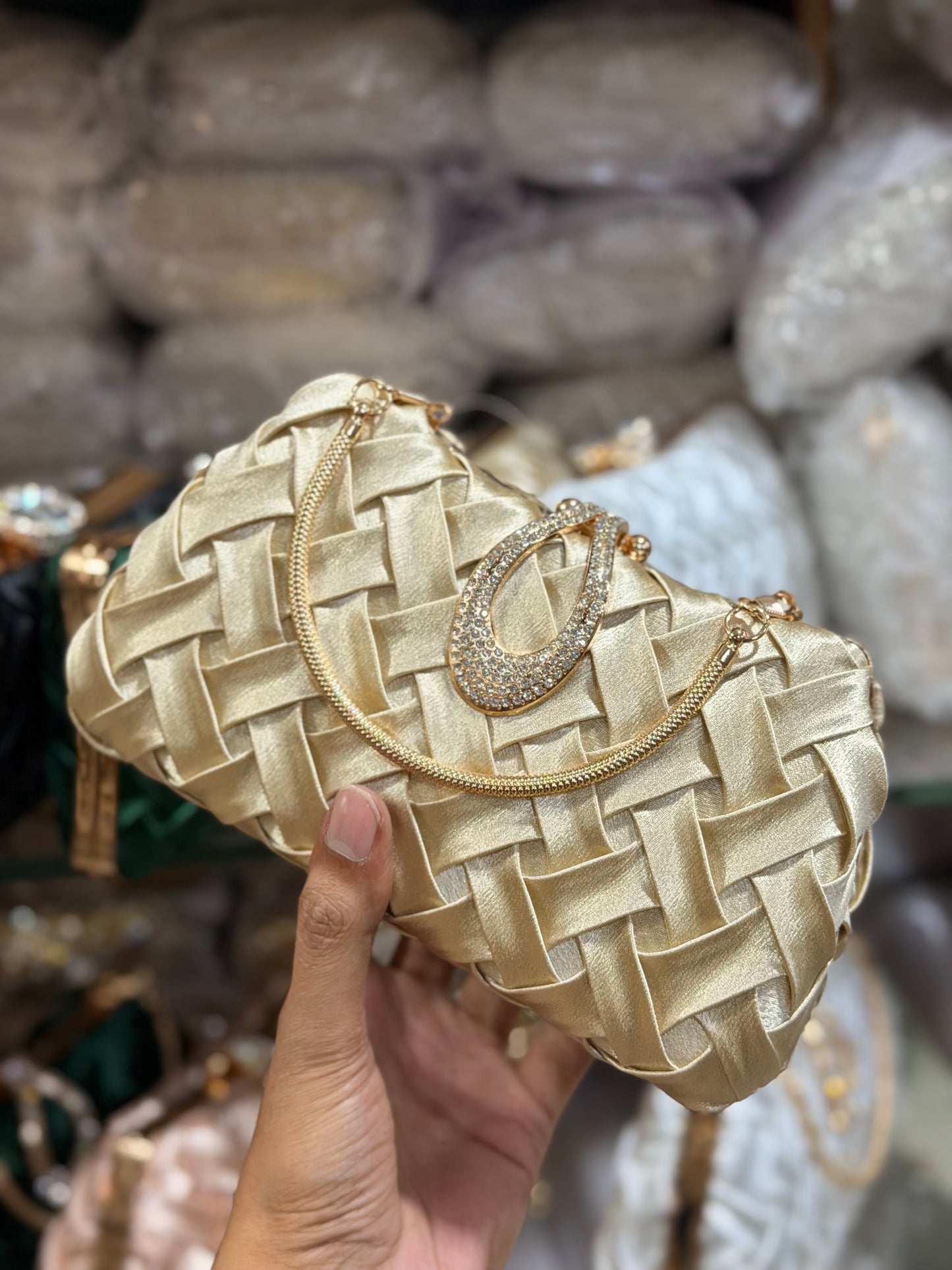 Stylish and fashionable bridesmaid party clutch