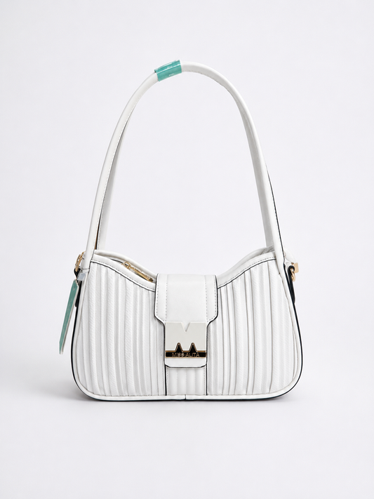 MISS ALITA stylish premium shoulder long handle bag with long strap | glitzy