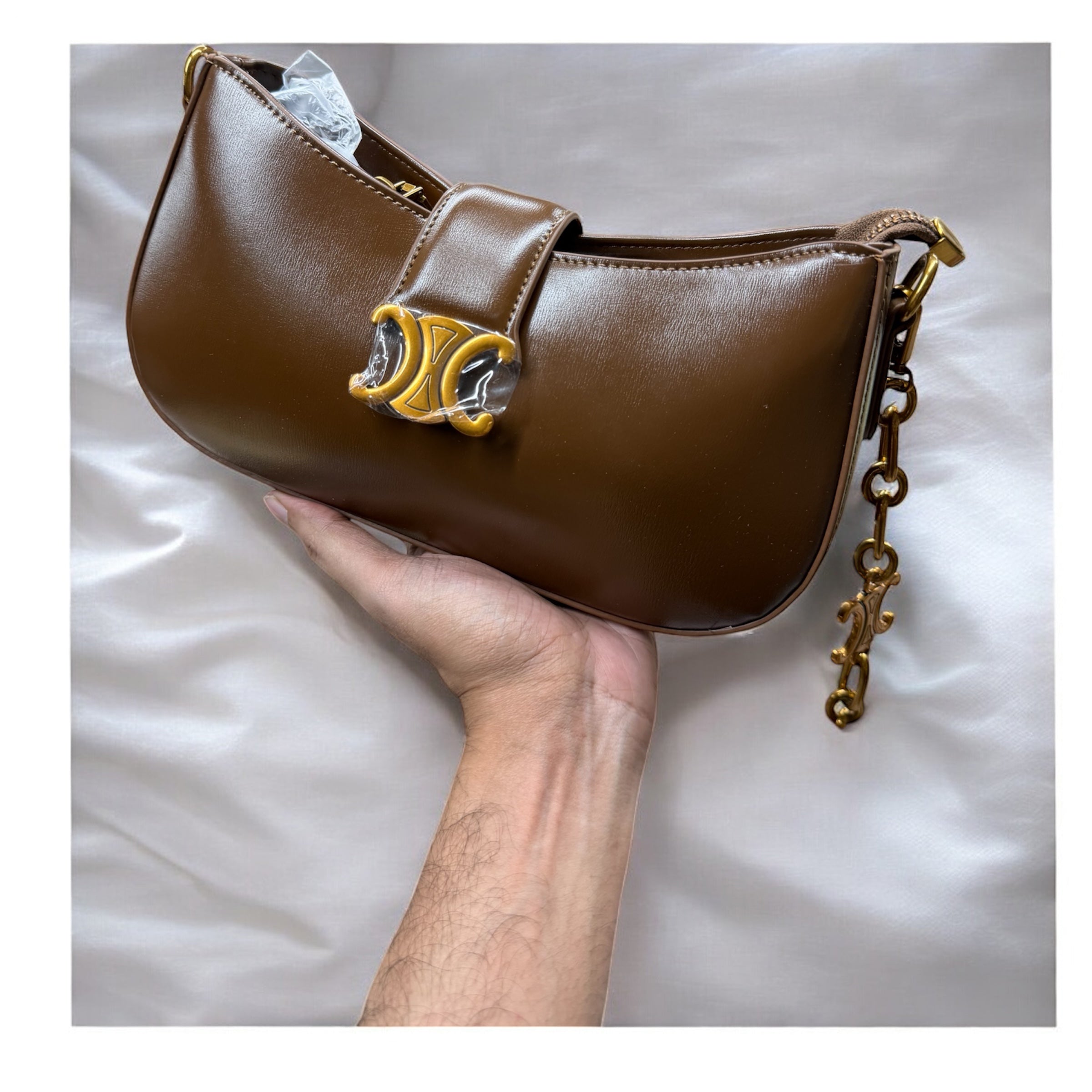 Fashionable luxury design shoulder sling bag