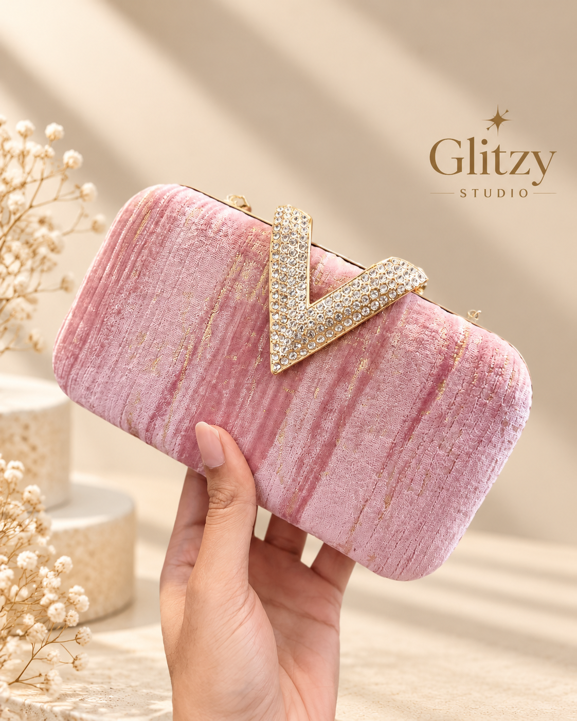 Beautiful Velvet finish gorgeous party bag