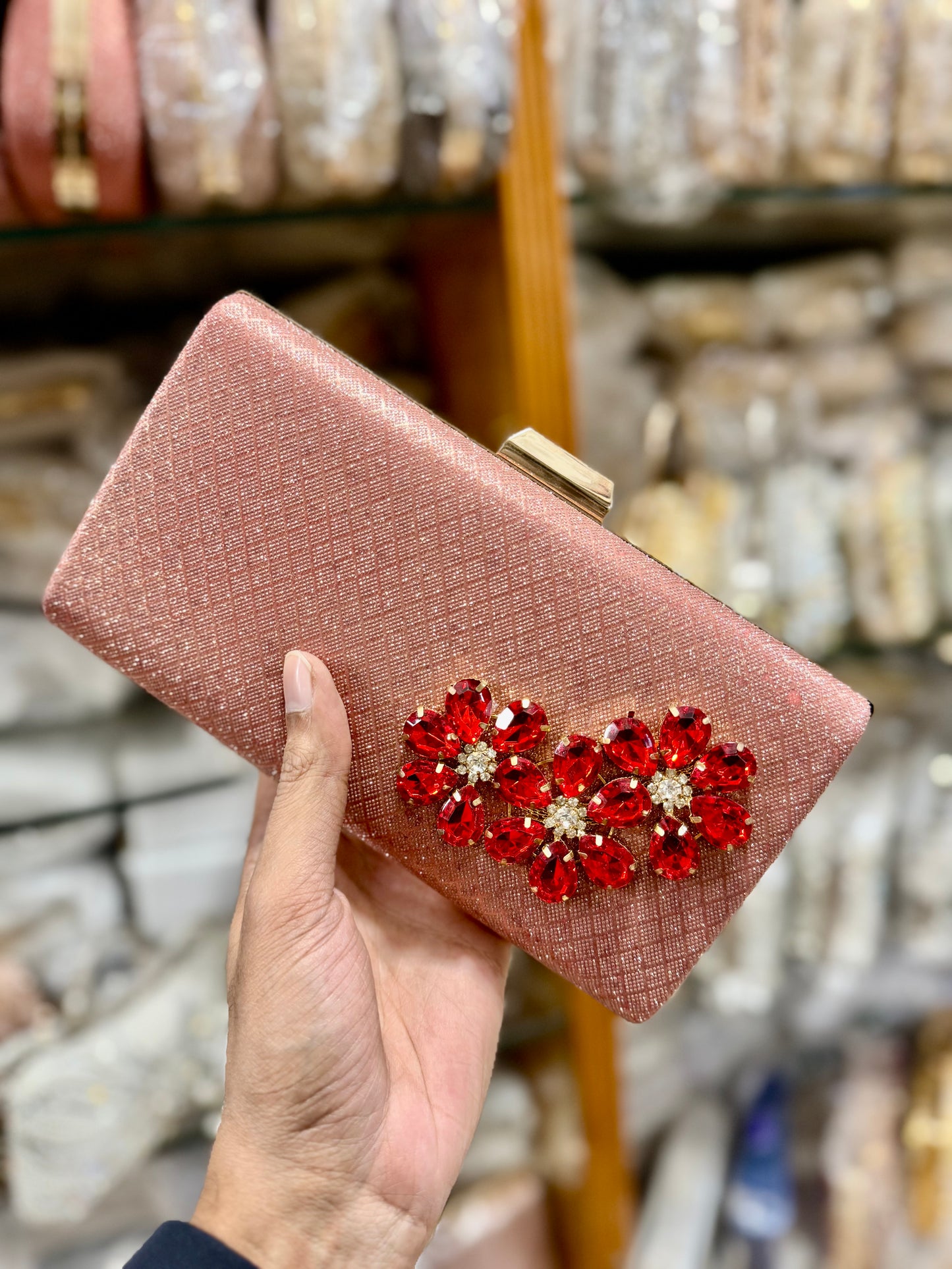Imported fashionable party clutch