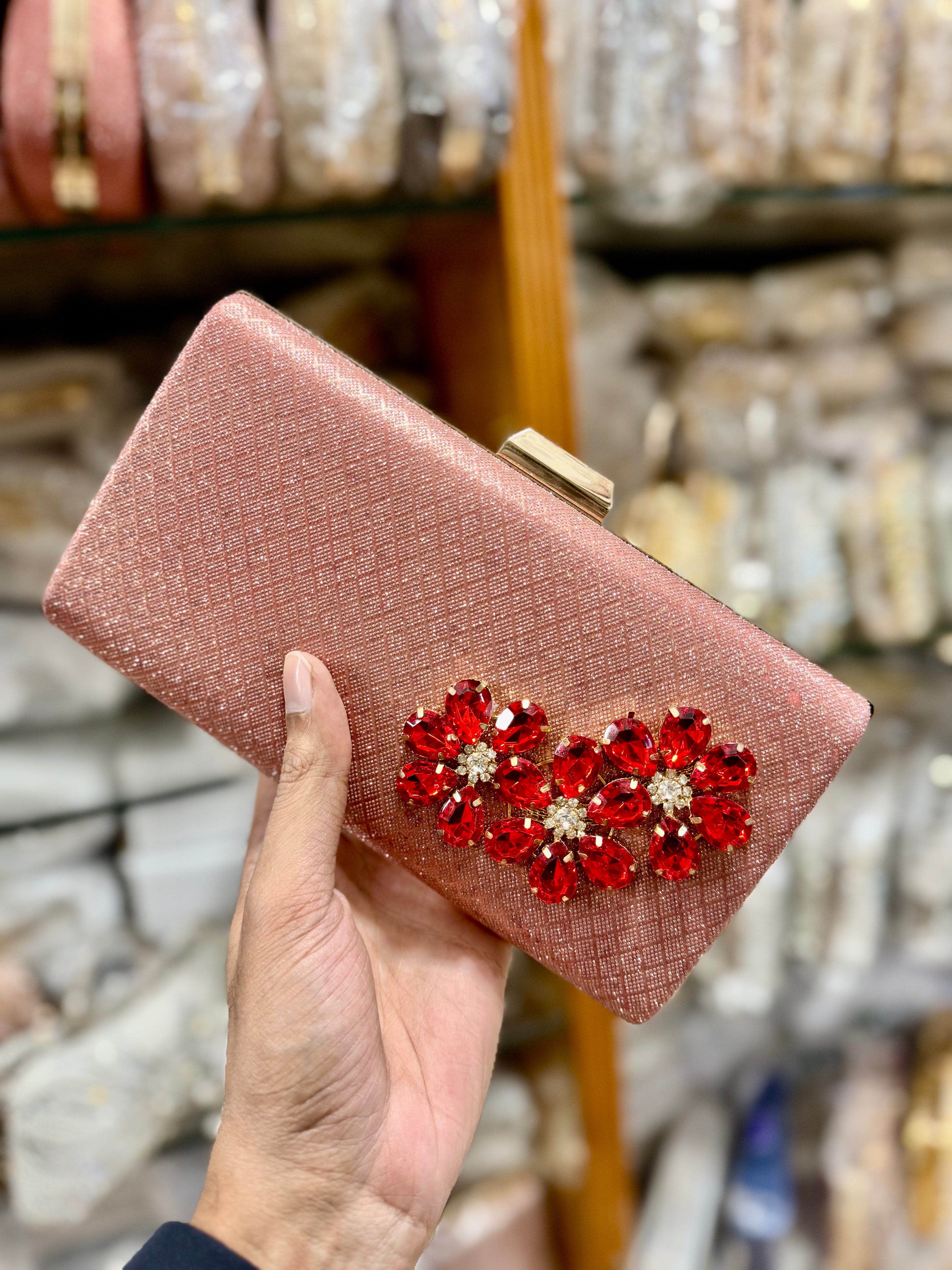 Imported fashionable party clutch