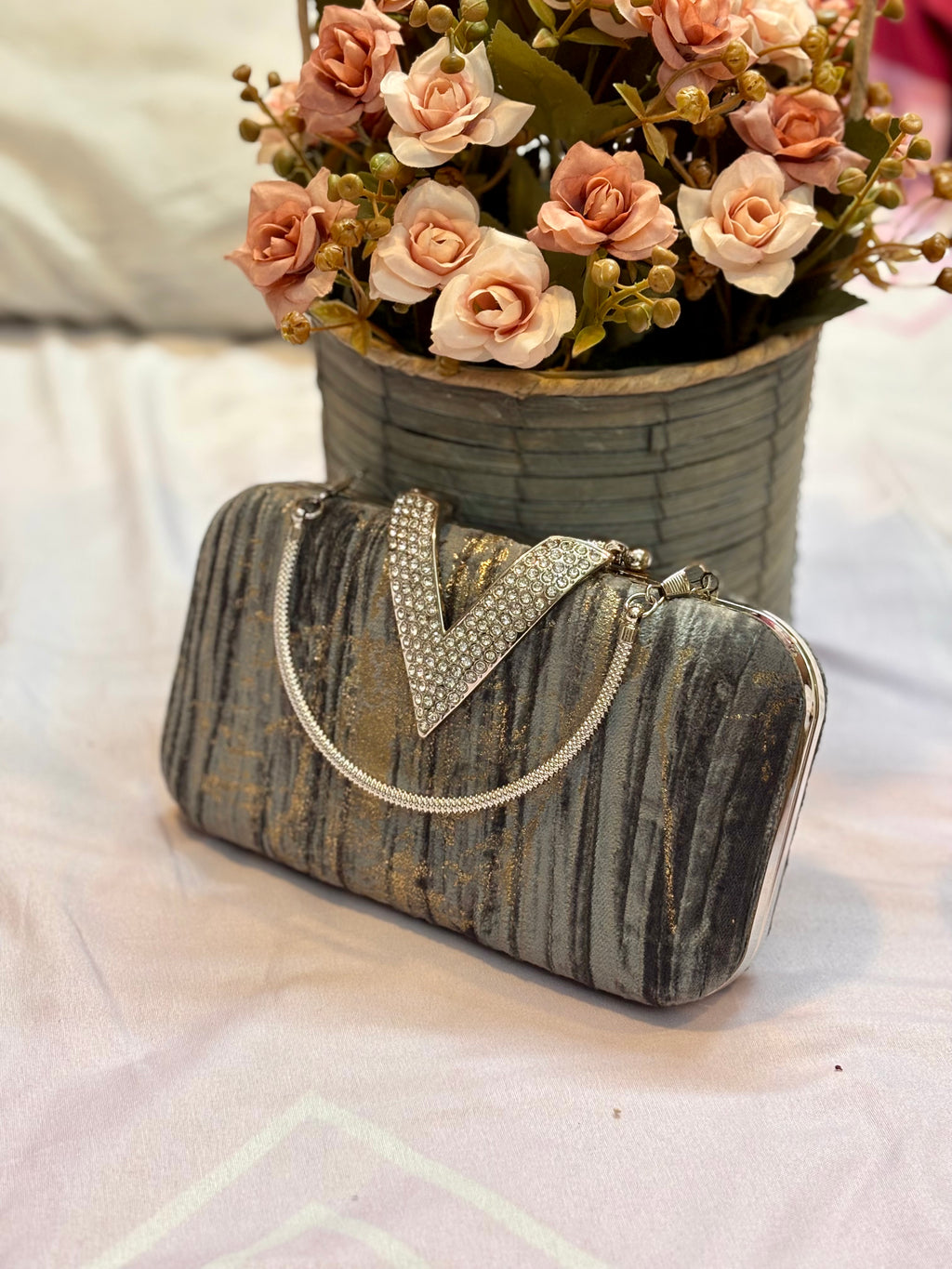 Beautiful Velvet finish gorgeous party bag