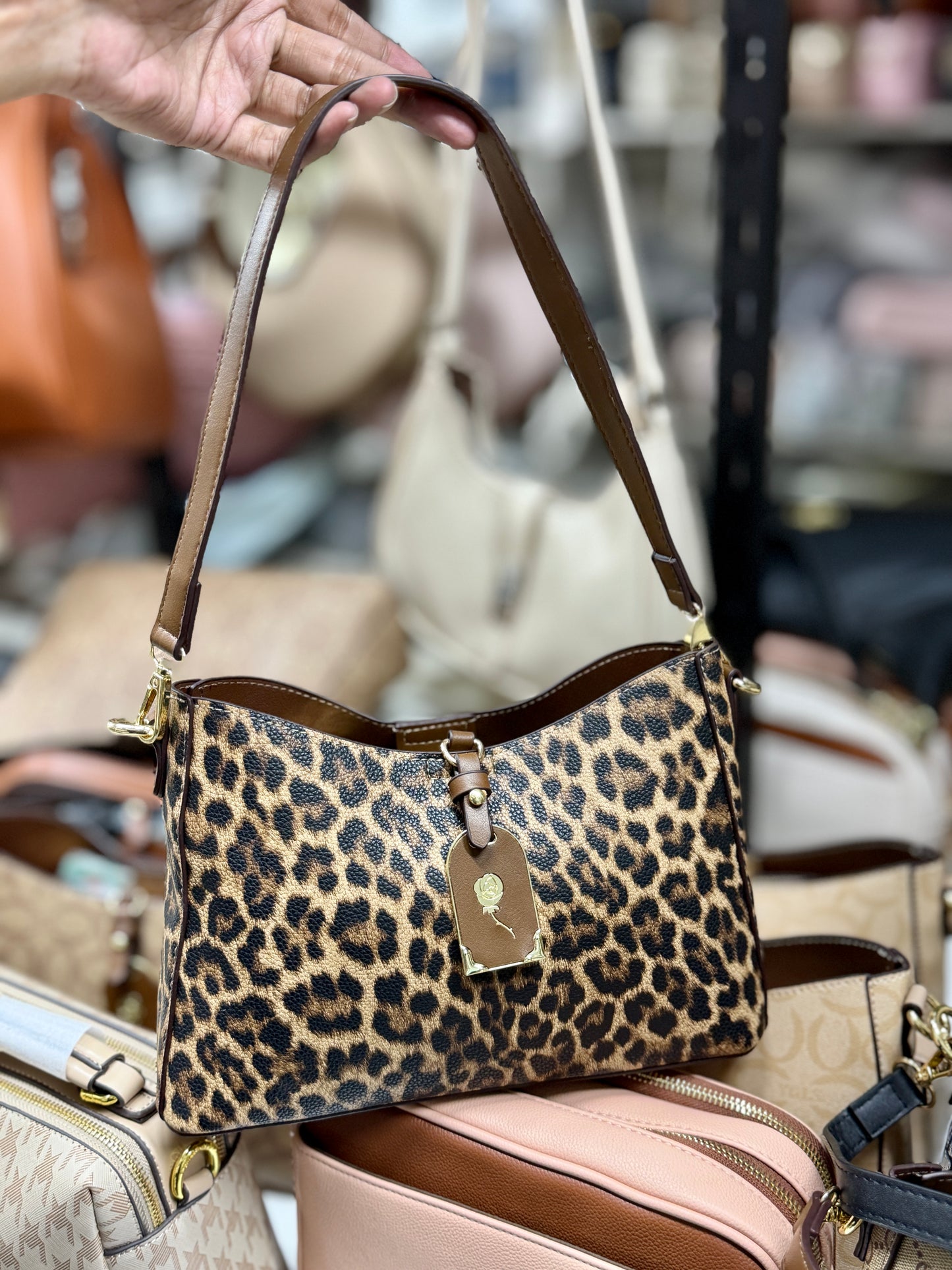 Fashion premium quality beautiful printed shoulder sling bag