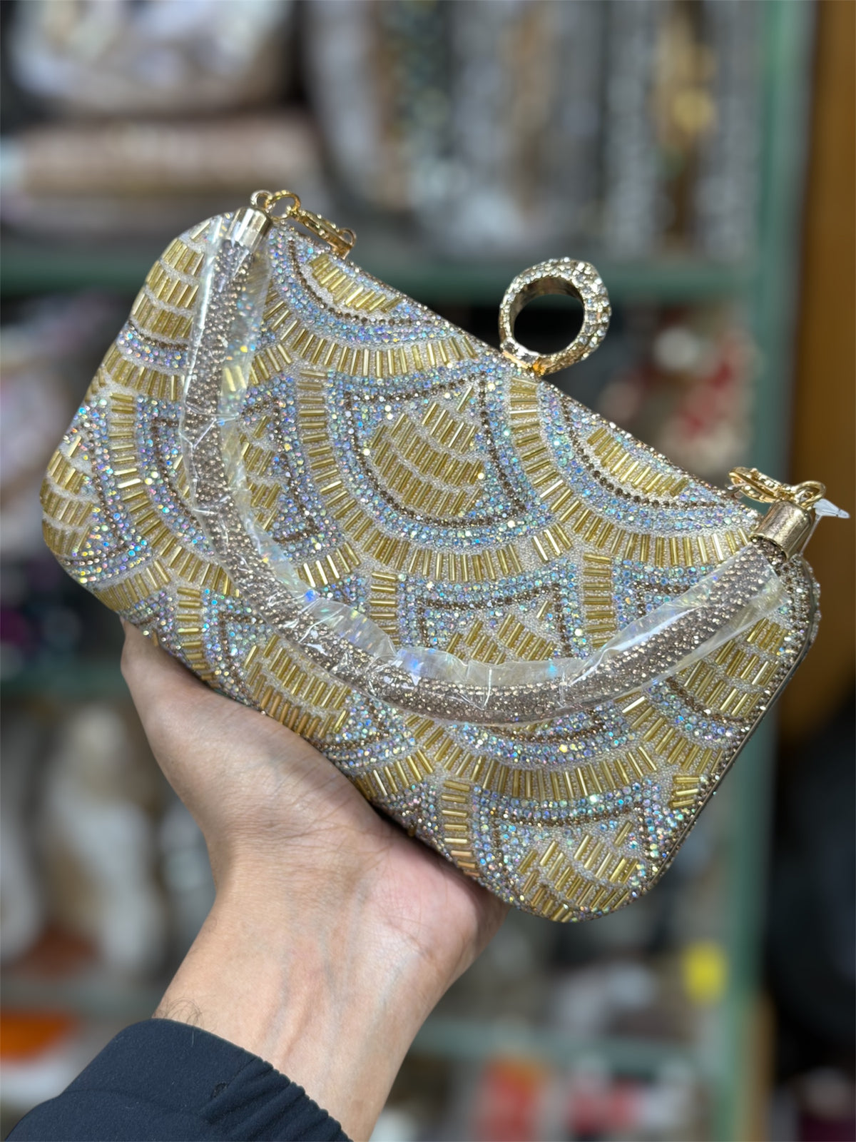 Exclusive beautiful looking gorgeous party purse