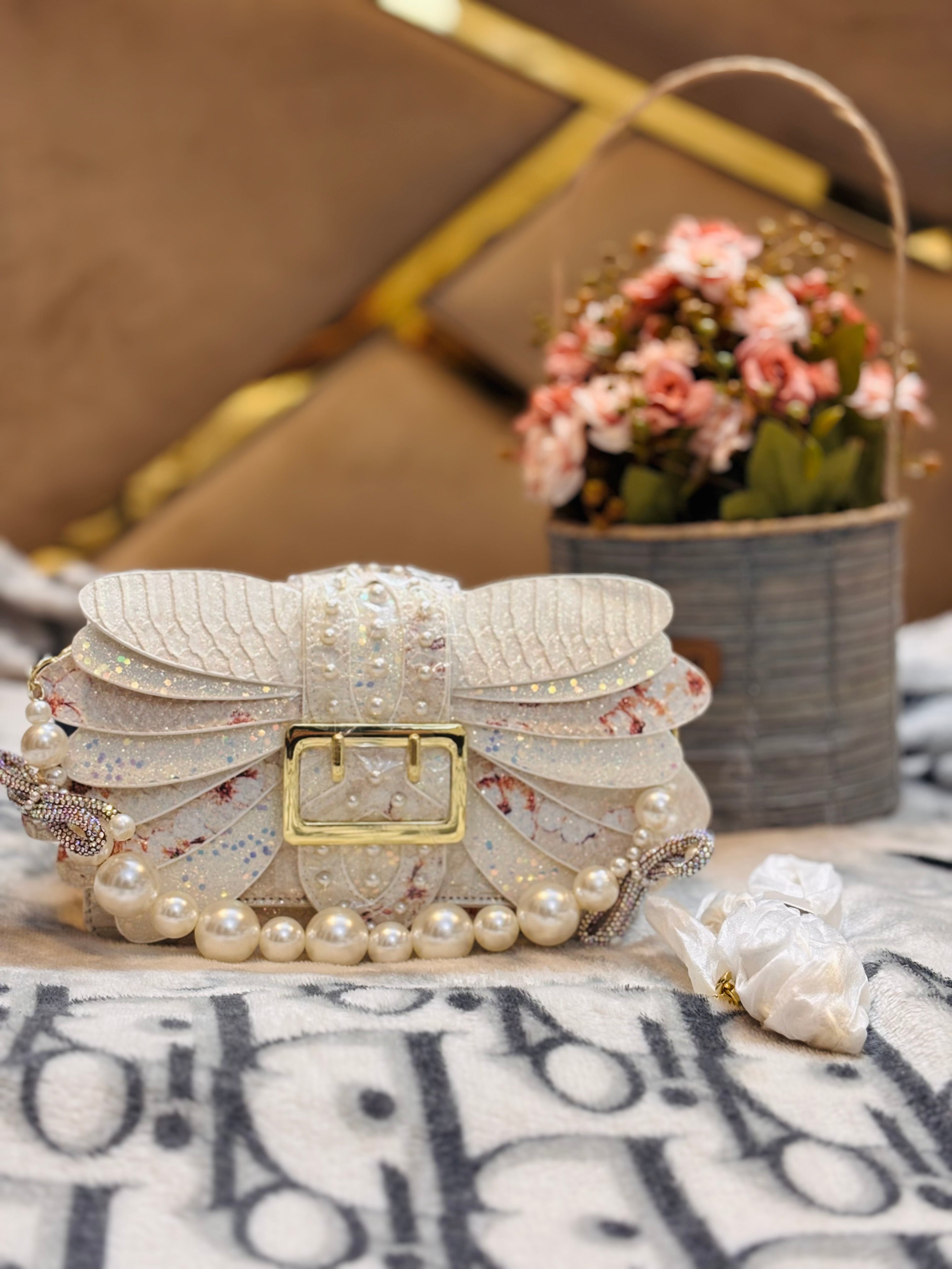 Beautiful Trendy butterfly fancy bag